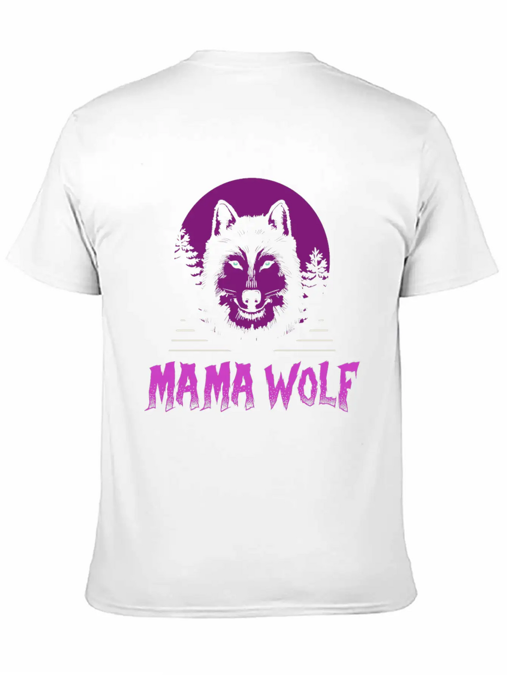 Mama Wolf Relaxed Everyday Tee – Lightweight And Durable Cotton