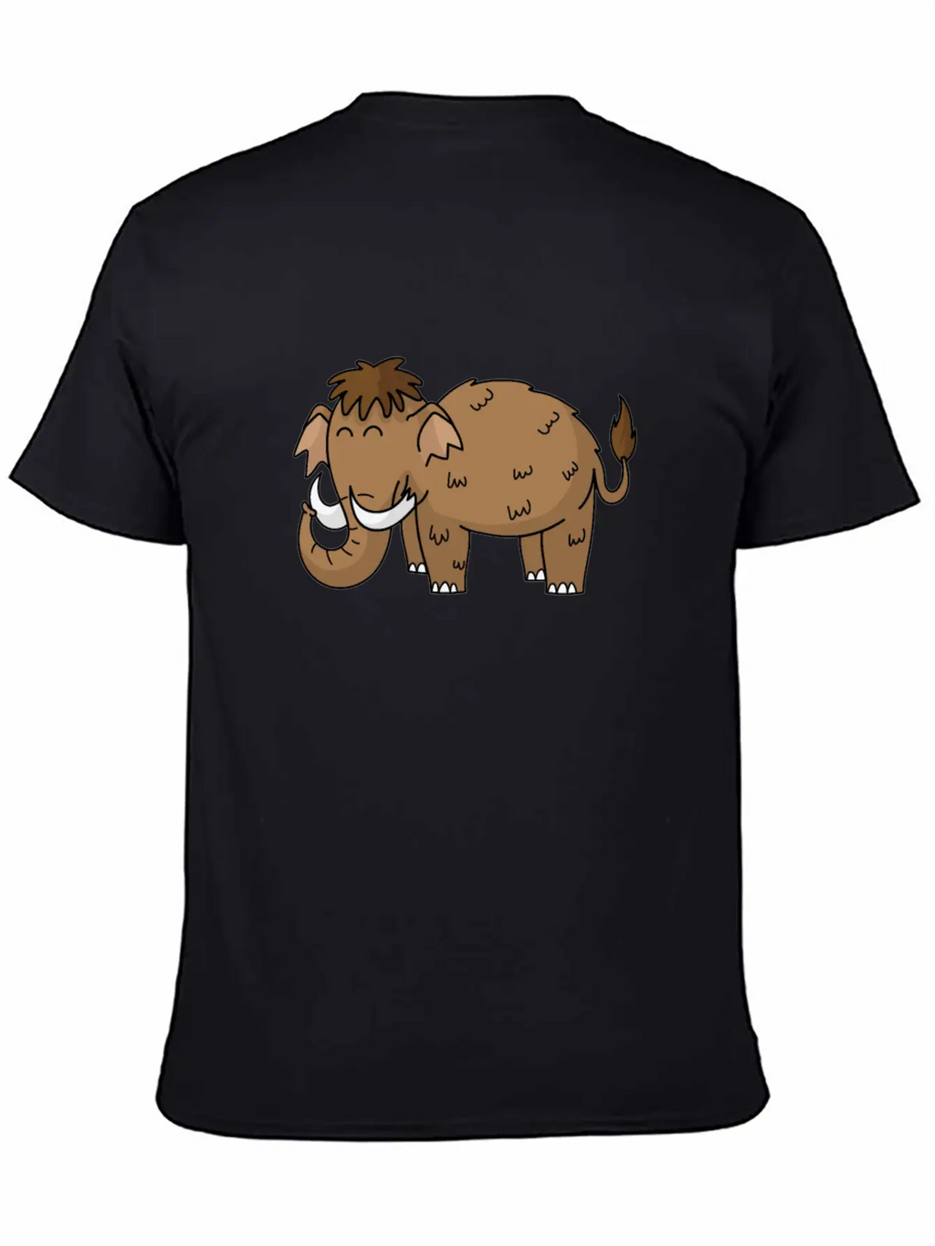 Mammoth Happy Unisex Casual T-Shirt – Clean Design For Daily Comfort