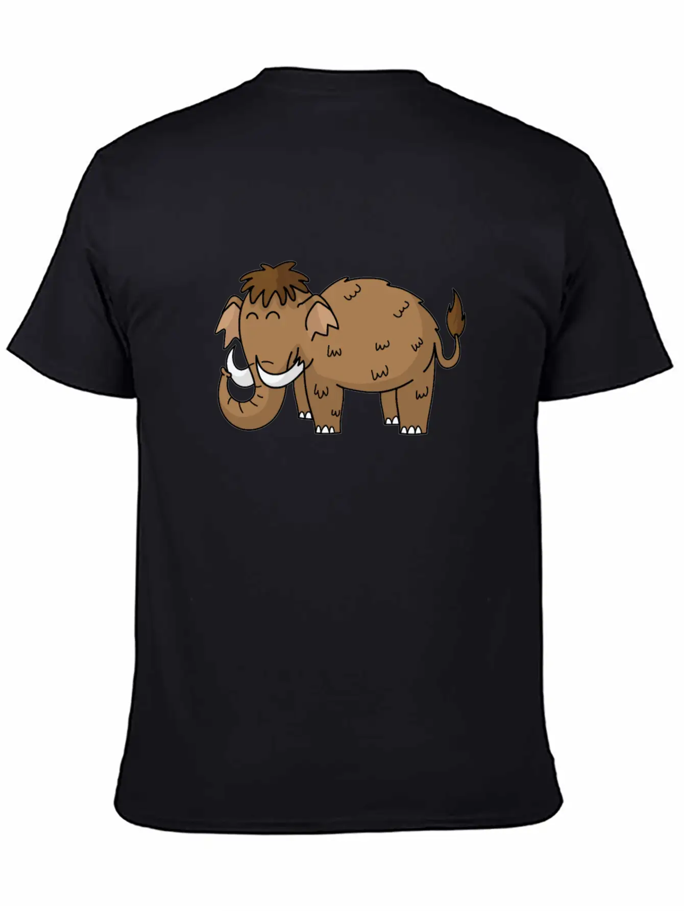 Mammoth Happy Unisex Casual T-Shirt – Clean Design For Daily Comfort
