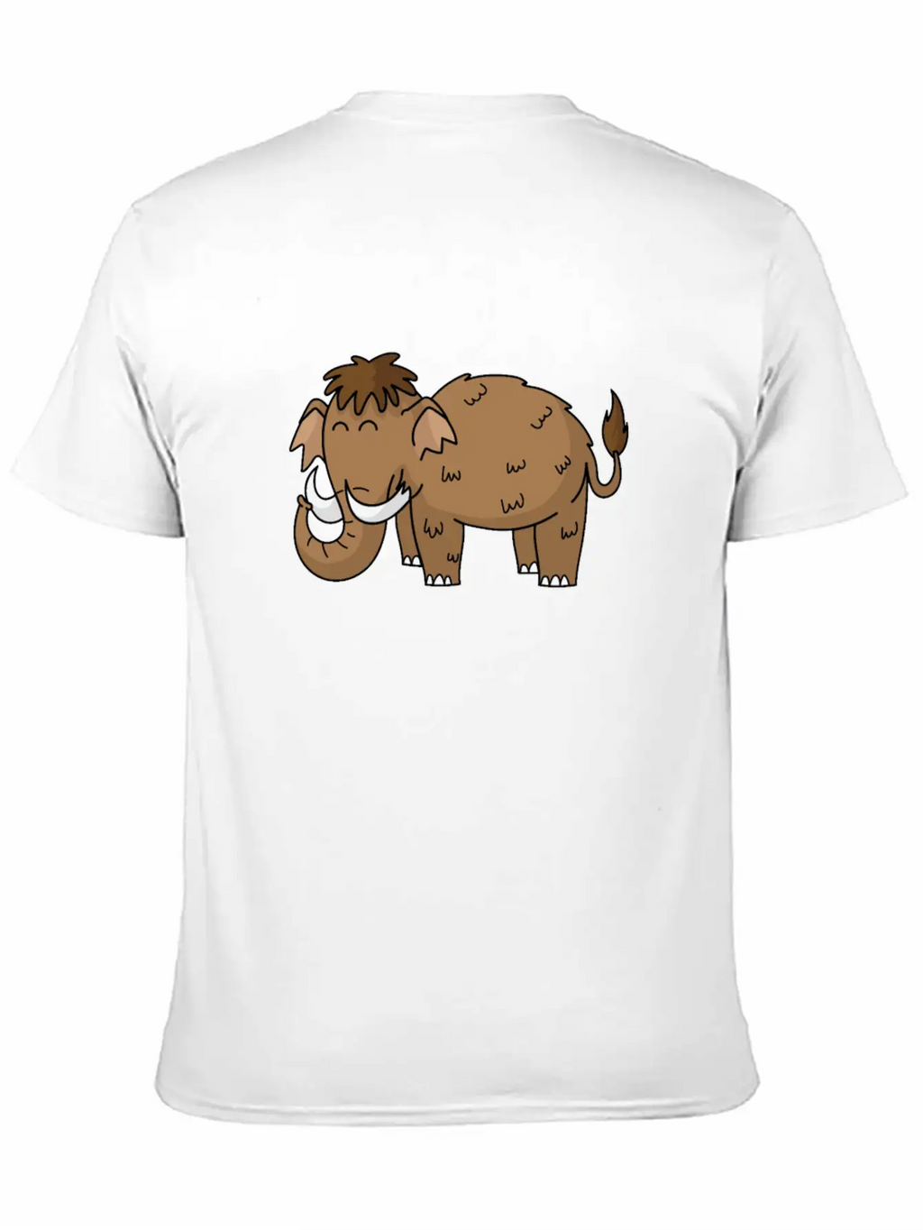 Mammoth Happy Unisex Casual T-Shirt – Clean Design For Daily Comfort