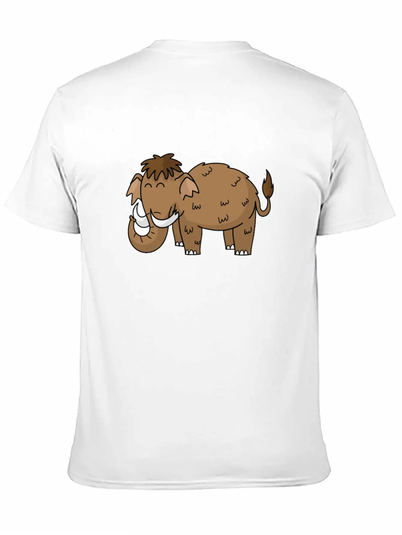 Mammoth Happy Unisex Casual T-Shirt – Clean Design For Daily Comfort