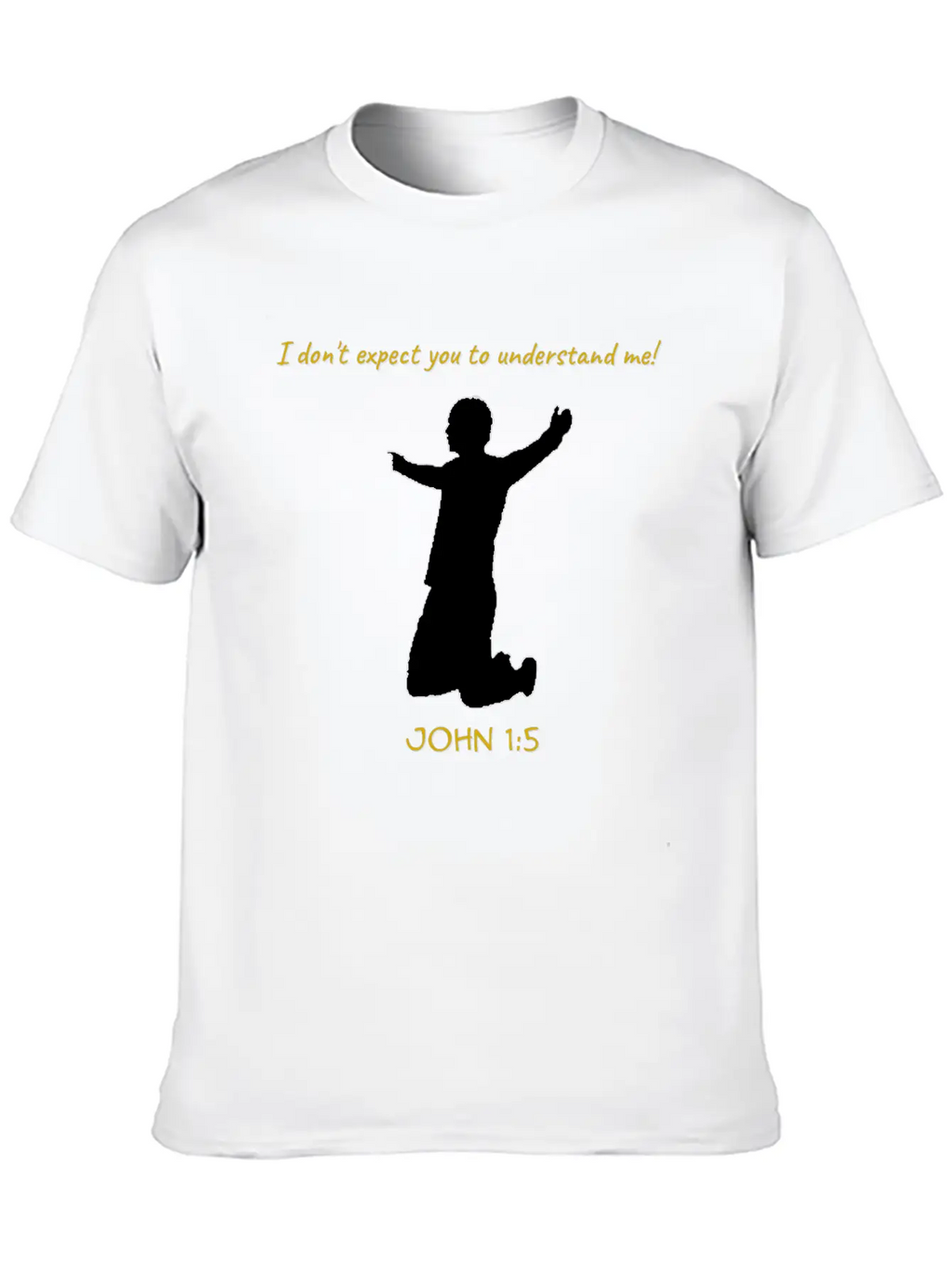 Man On Knees 1 Classic Cotton Tee – Unisex Comfort For Any Season