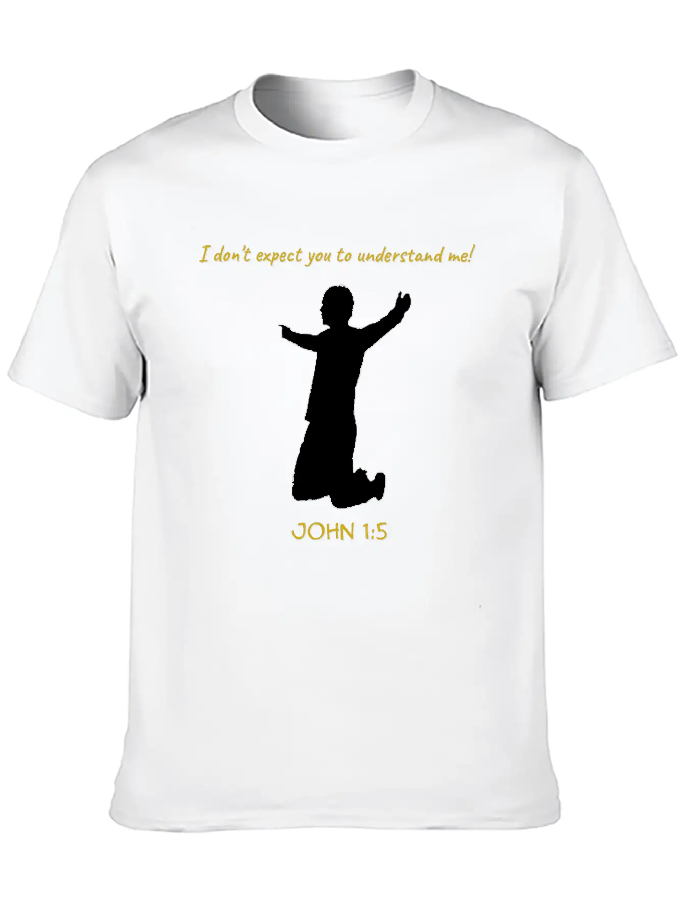 Man On Knees 1 Classic Cotton Tee – Unisex Comfort For Any Season