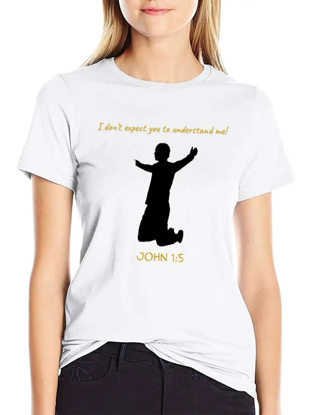 Man On Knees 1 Classic Cotton Tee – Unisex Comfort For Any Season