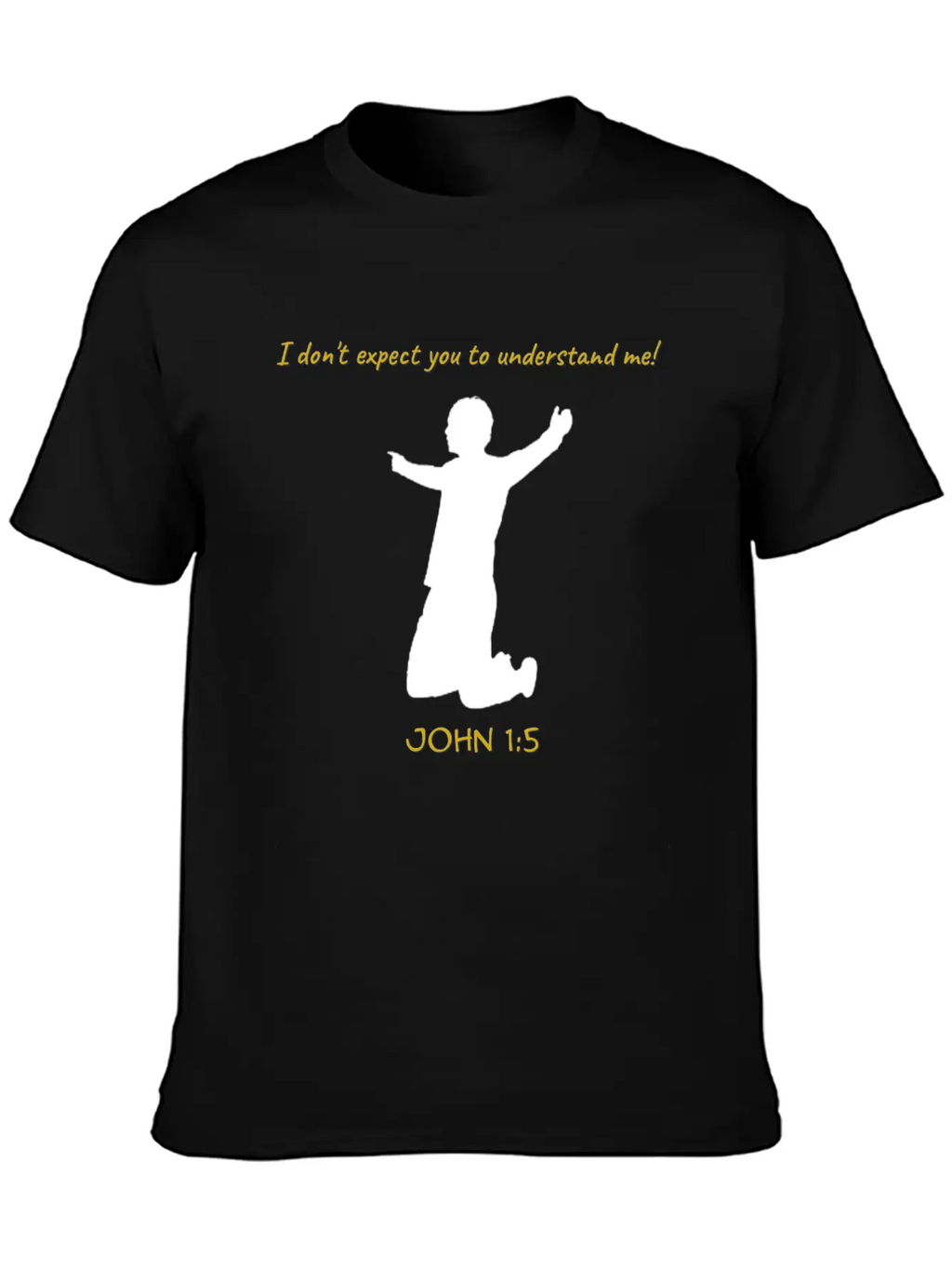 Man On Knees 1 Classic Cotton Tee – Unisex Comfort For Any Season