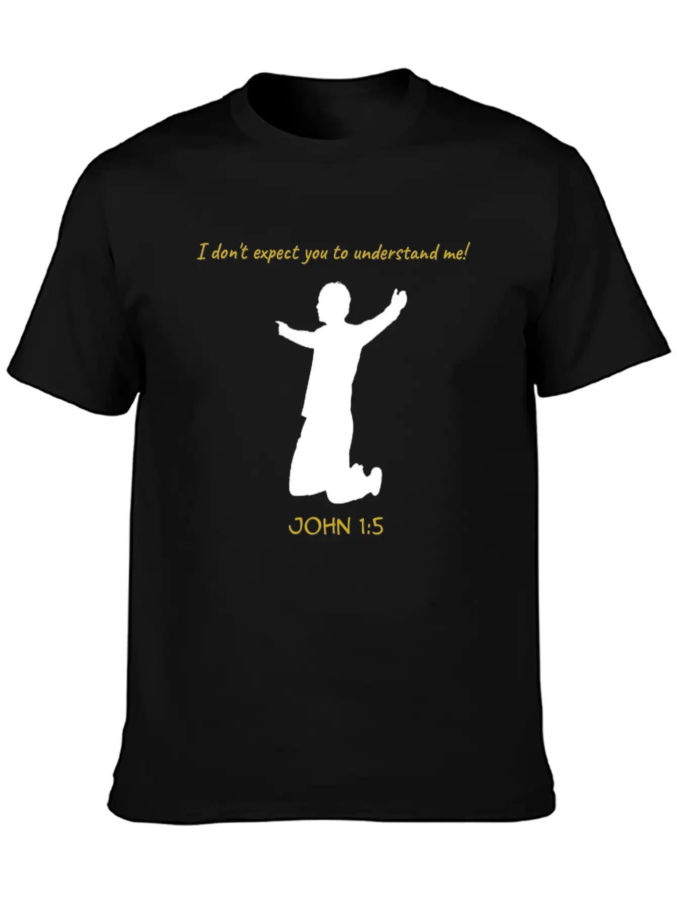 Man On Knees 1 Classic Cotton Tee – Unisex Comfort For Any Season