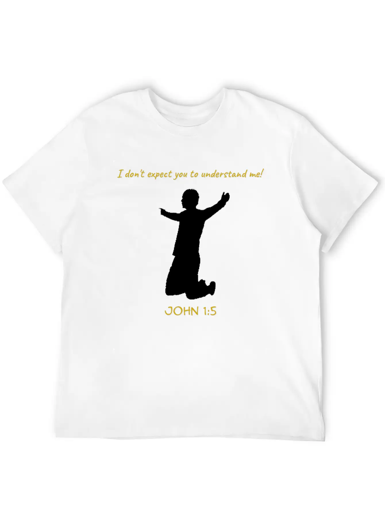 Man On Knees 1 Classic Cotton Tee – Unisex Comfort For Any Season