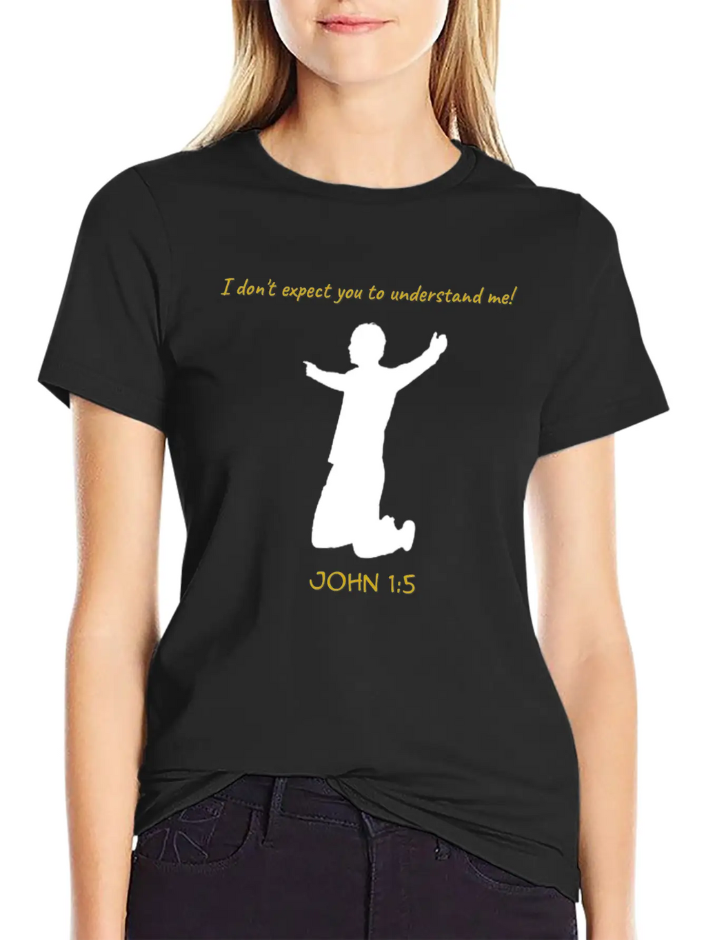 Man On Knees 1 Classic Cotton Tee – Unisex Comfort For Any Season