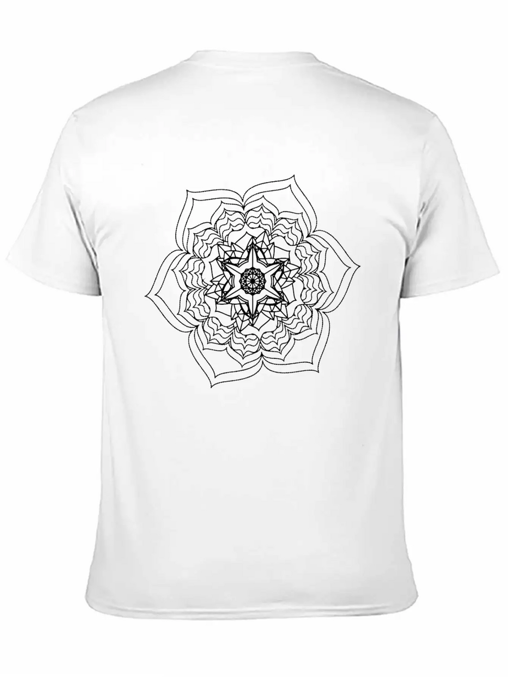 Mandala 17 Basic Graphic T-Shirt – Daily Comfort In Soft Cotton