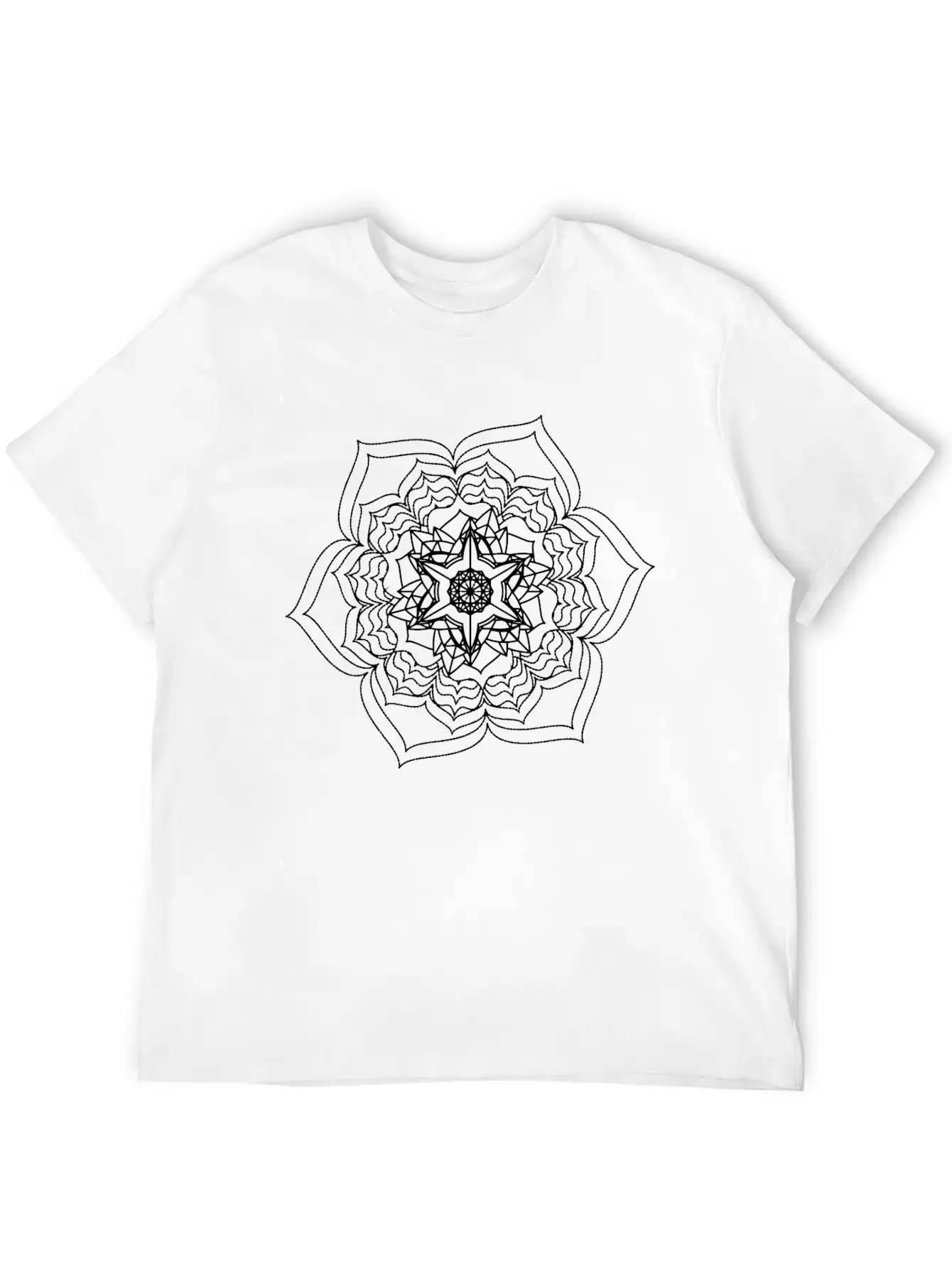 Mandala 17 Basic Graphic T-Shirt – Daily Comfort In Soft Cotton