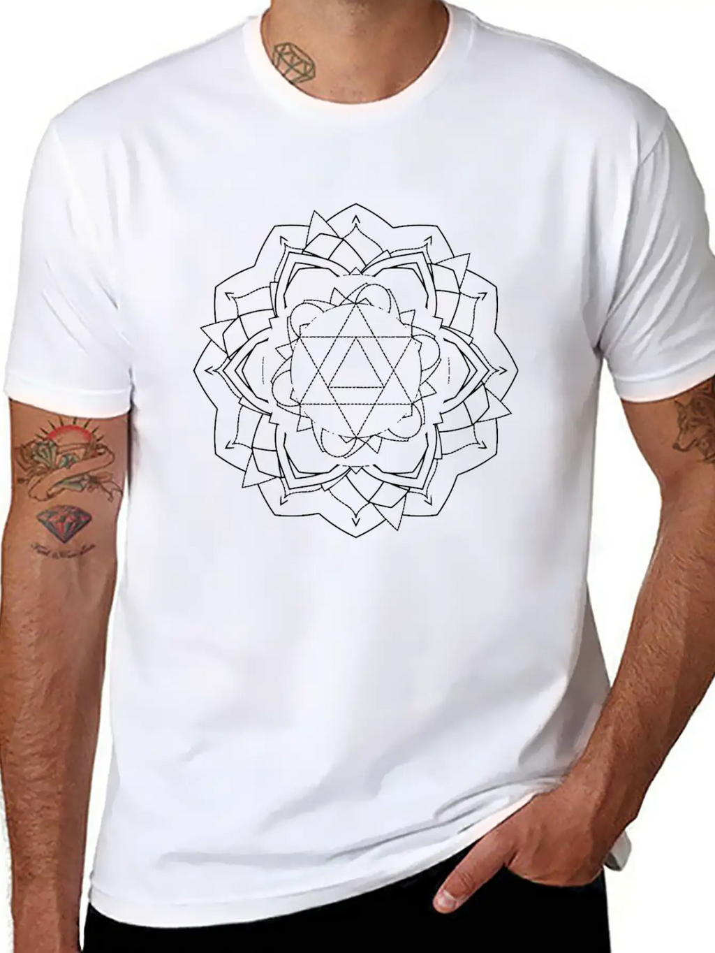 Mandala 26 Basic Graphic T-Shirt – Daily Comfort In Soft Cotton