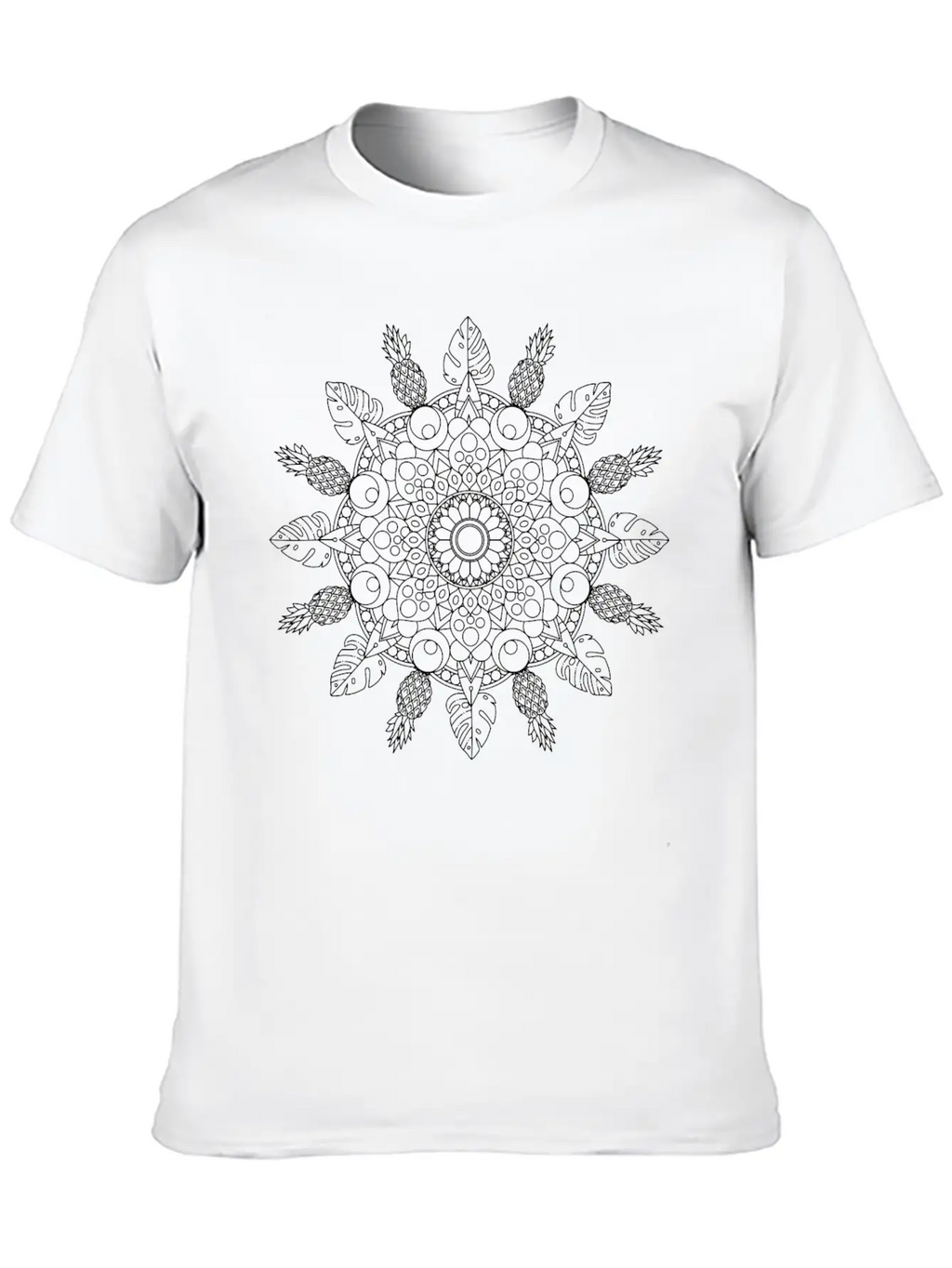 Mandala Art Spirits 39 Unisex Casual T-Shirt – Clean Design For Daily Comfort