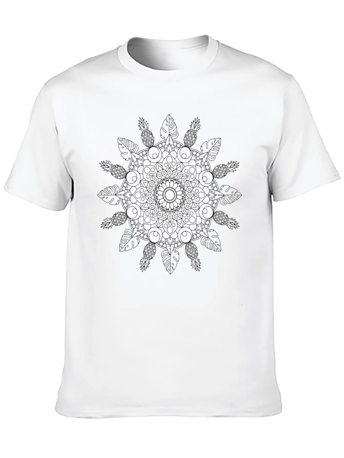 Mandala Art Spirits 39 Unisex Casual T-Shirt – Clean Design For Daily Comfort