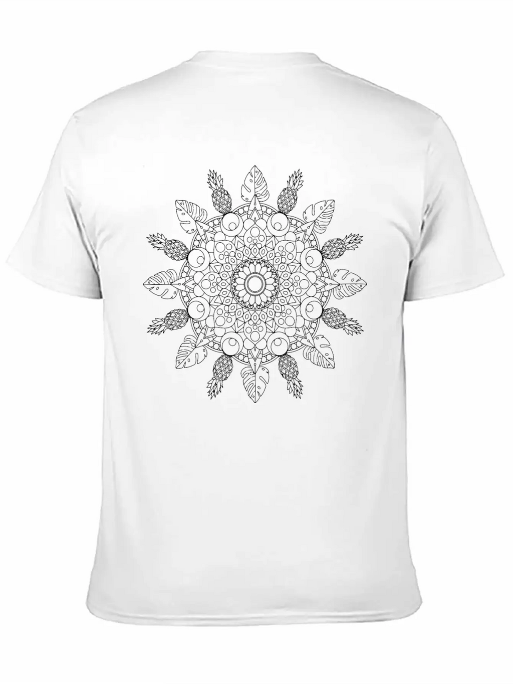Mandala Art Spirits 39 Unisex Casual T-Shirt – Clean Design For Daily Comfort