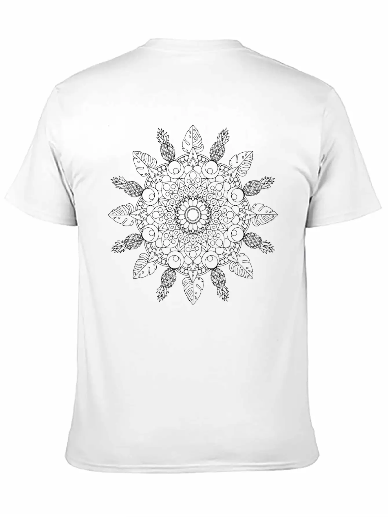 Mandala Art Spirits 39 Unisex Casual T-Shirt – Clean Design For Daily Comfort