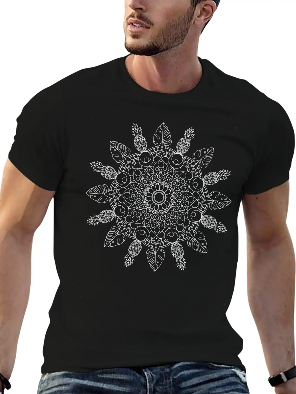 Mandala Art Spirits 39 Unisex Casual T-Shirt – Clean Design For Daily Comfort