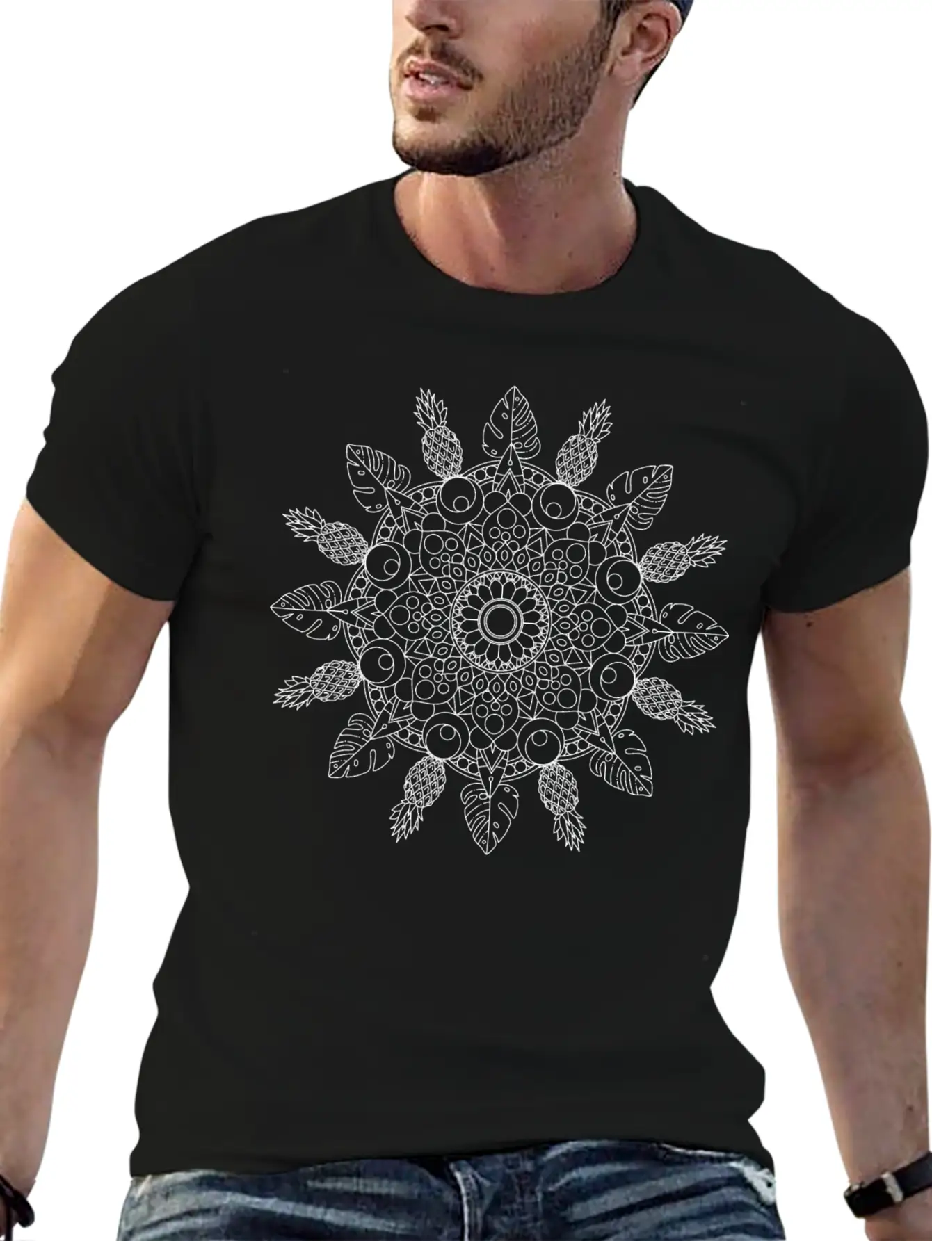 Mandala Art Spirits 39 Unisex Casual T-Shirt – Clean Design For Daily Comfort