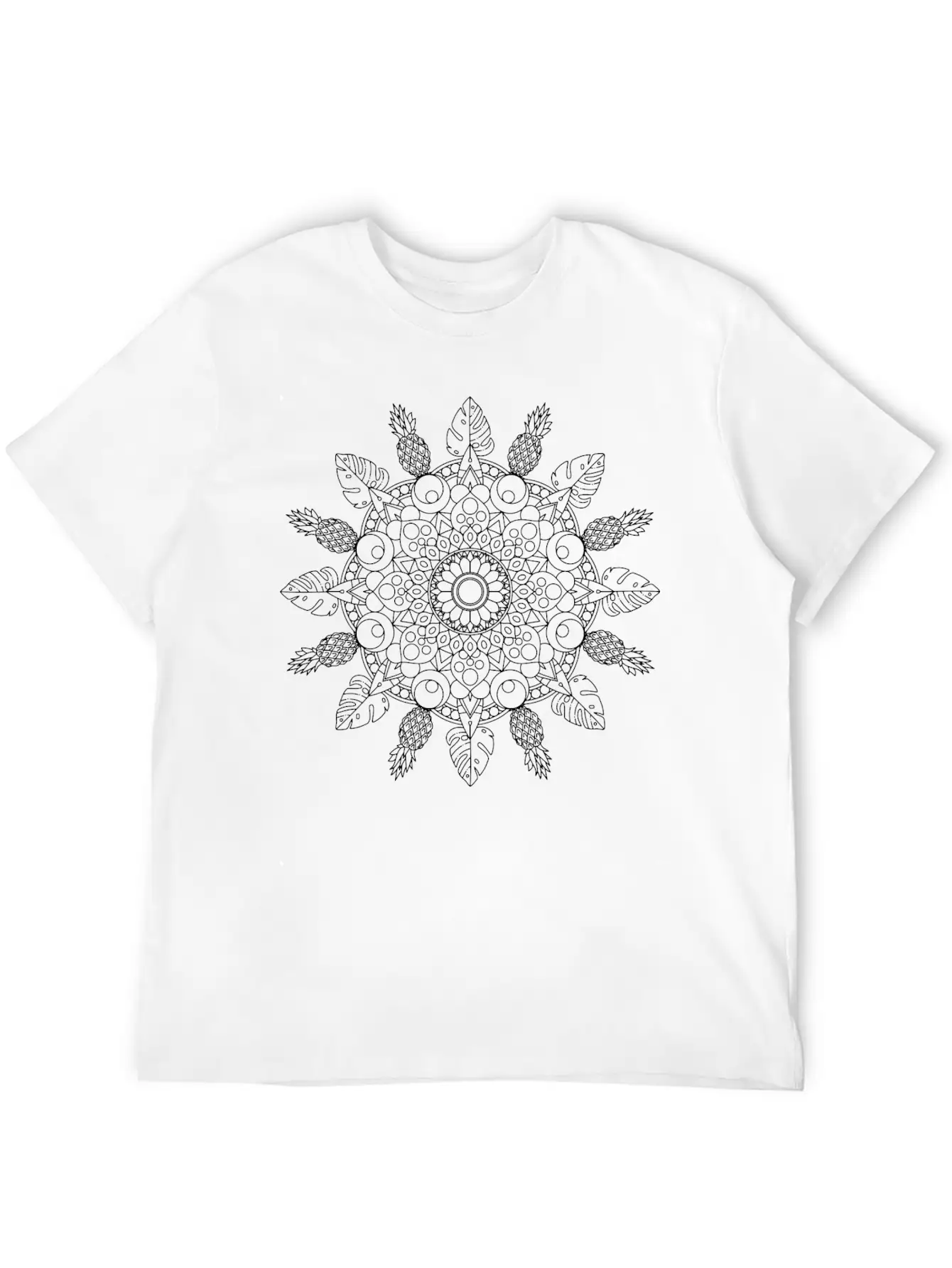 Mandala Art Spirits 39 Unisex Casual T-Shirt – Clean Design For Daily Comfort