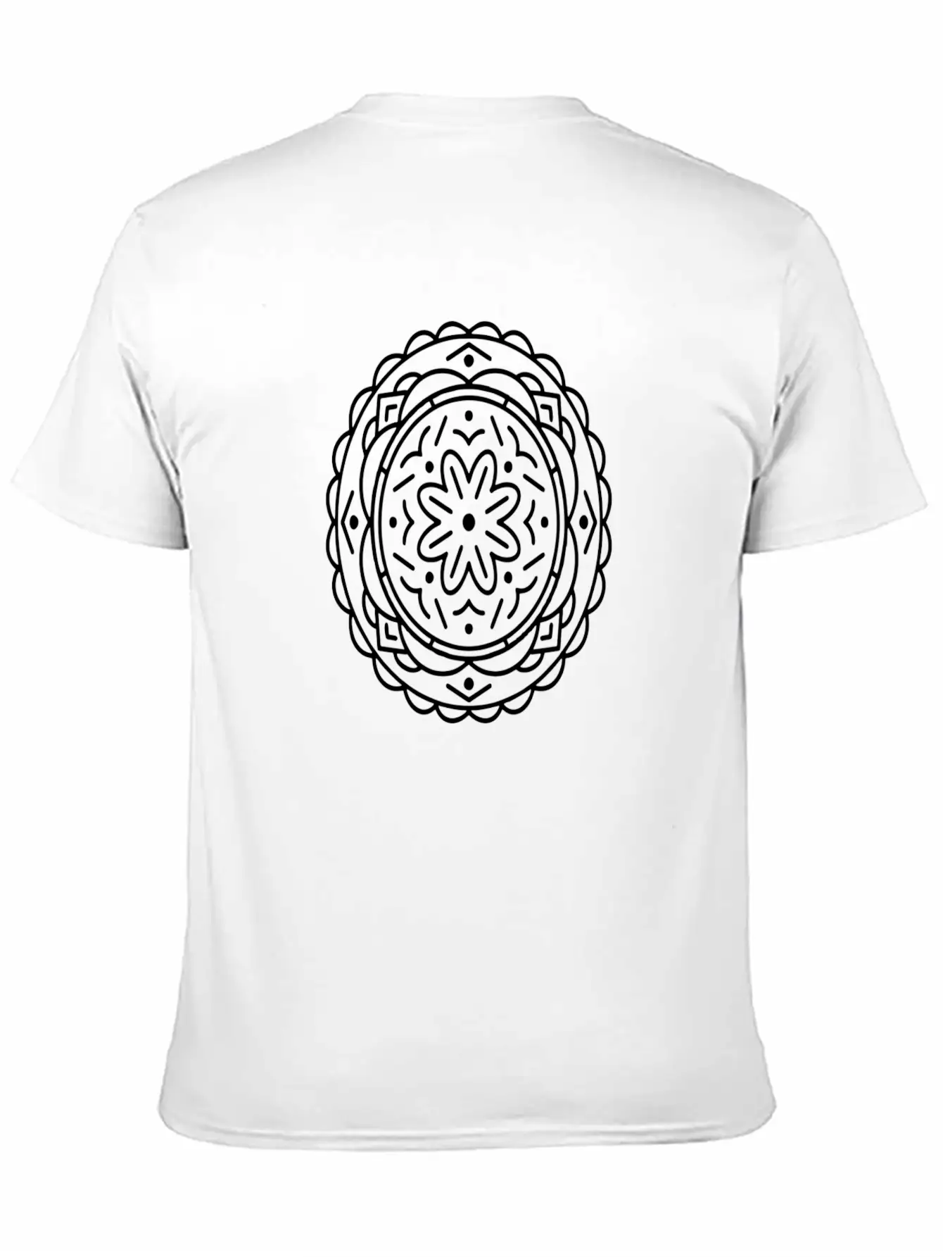 Mandala Classic Cotton Tee – Unisex Comfort For Any Season
