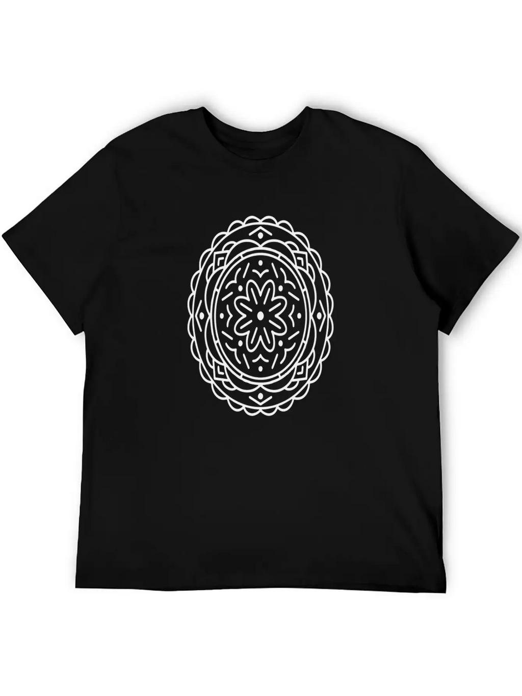 Mandala Classic Cotton Tee – Unisex Comfort For Any Season