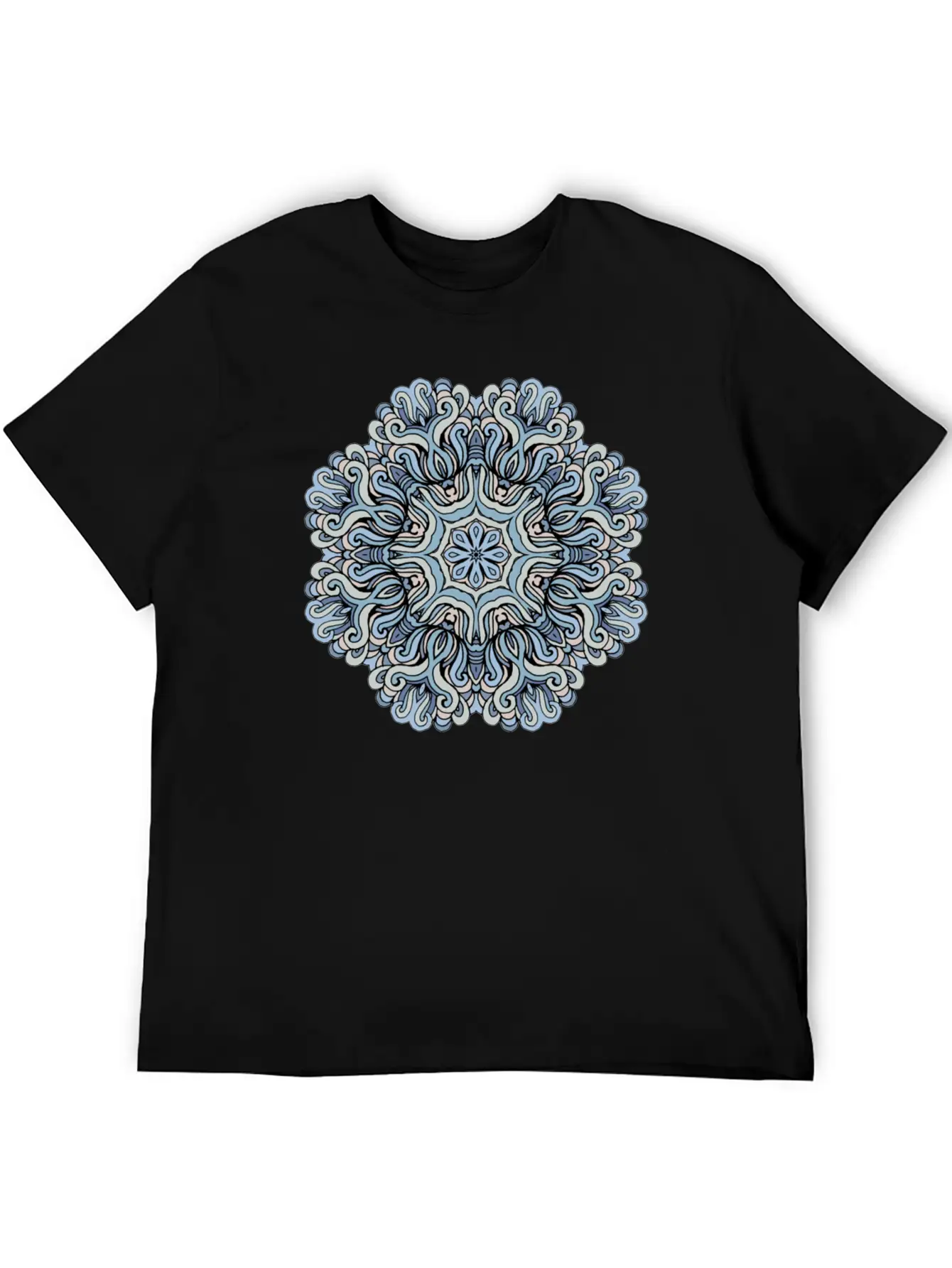 Mandala Heaven Timeless Short Sleeve Tee – Comfy And Minimalist Design