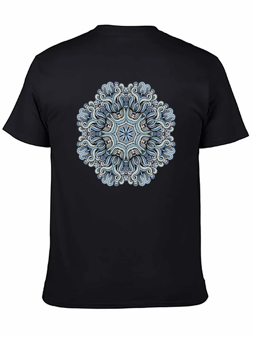 Mandala Heaven Timeless Short Sleeve Tee – Comfy And Minimalist Design