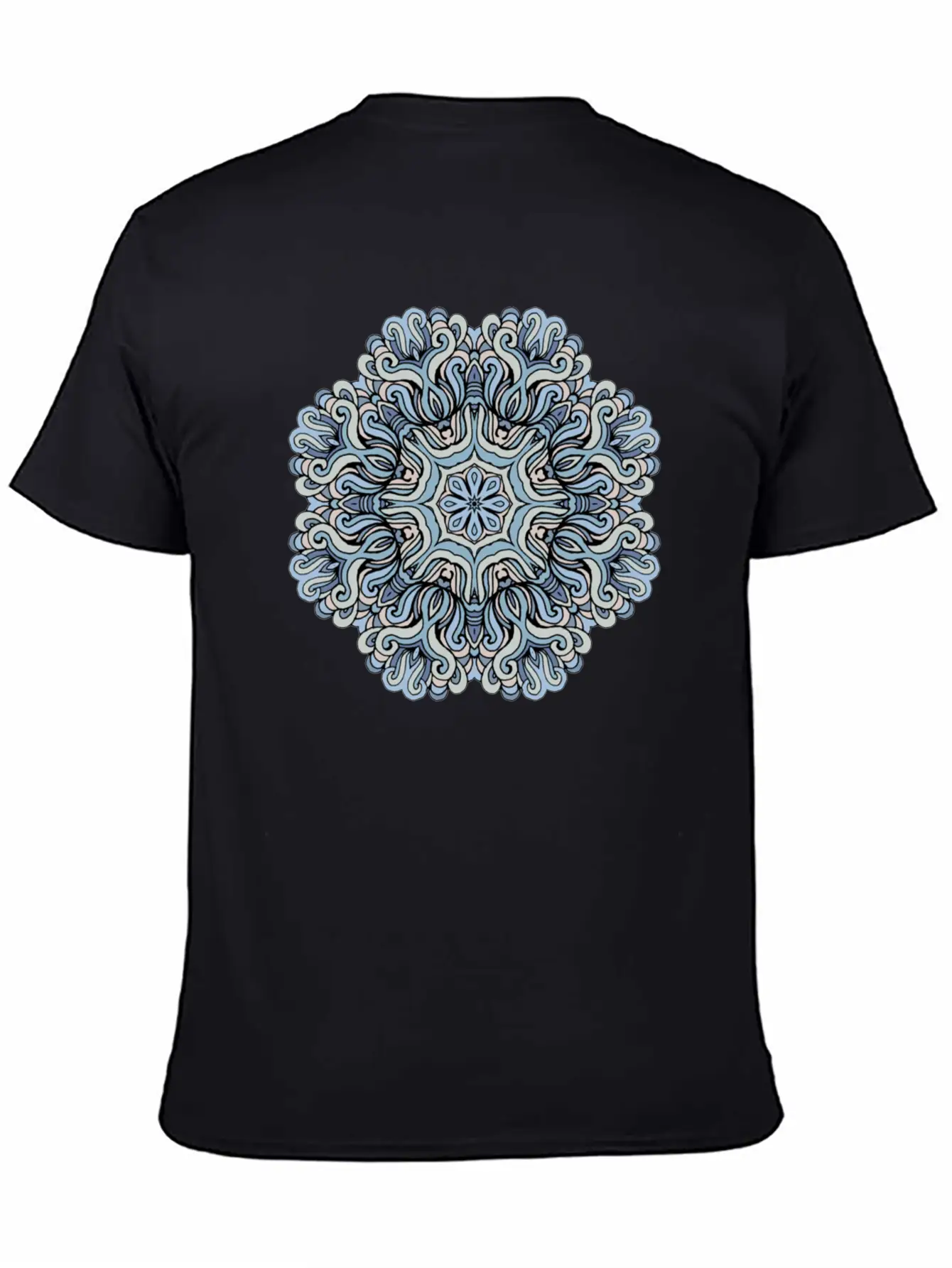 Mandala Heaven Timeless Short Sleeve Tee – Comfy And Minimalist Design