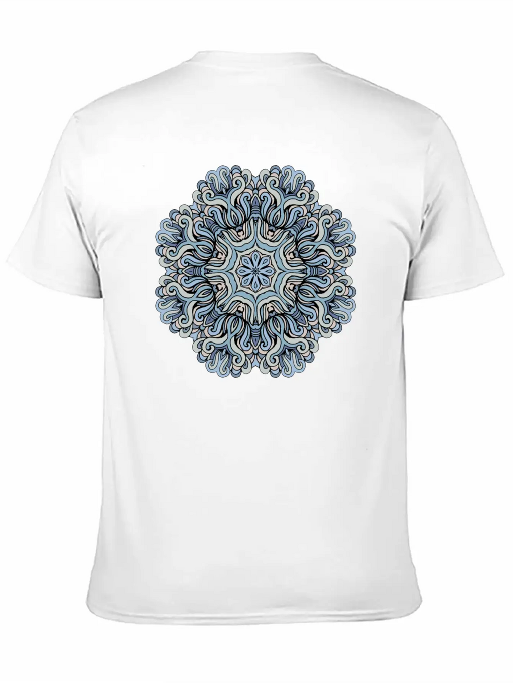 Mandala Heaven Timeless Short Sleeve Tee – Comfy And Minimalist Design