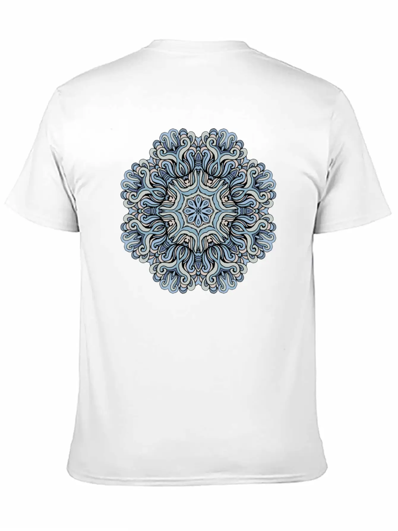 Mandala Heaven Timeless Short Sleeve Tee – Comfy And Minimalist Design