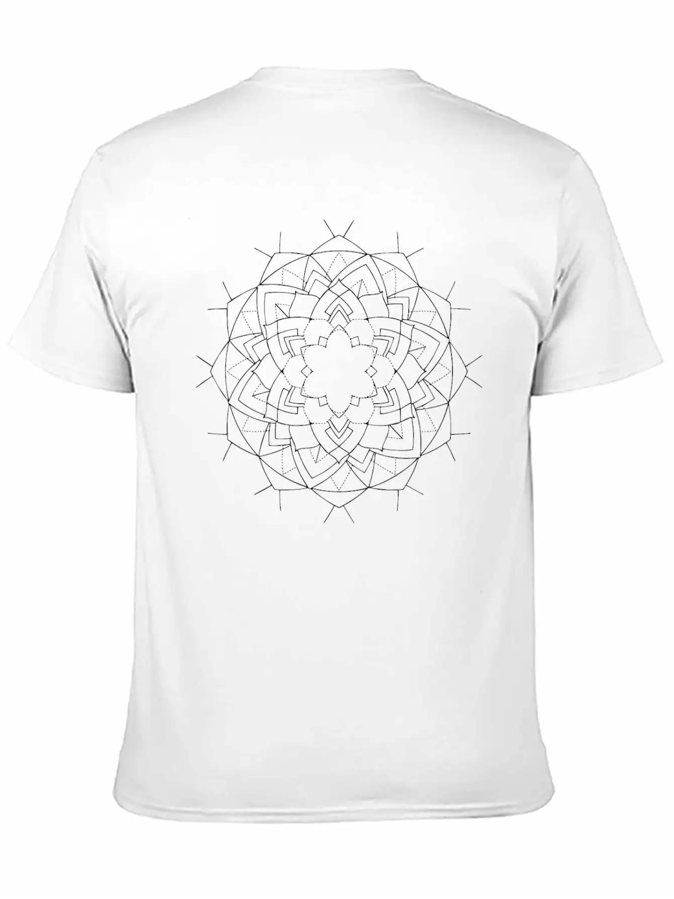 Mandala Oldschool MANDALA Ink Tattoo Newschool Mod Relaxed Everyday Tee – Lightweight And Durable Cotton