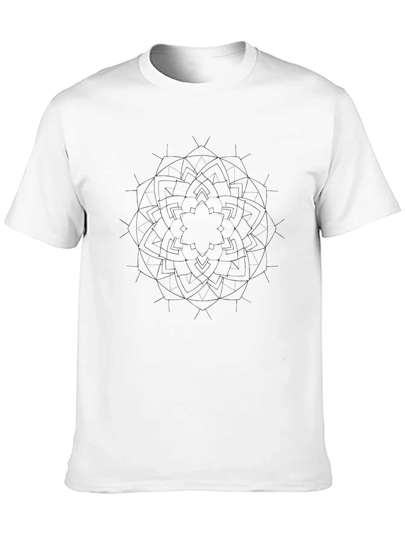 Mandala Oldschool MANDALA Ink Tattoo Newschool Mod Relaxed Everyday Tee – Lightweight And Durable Cotton