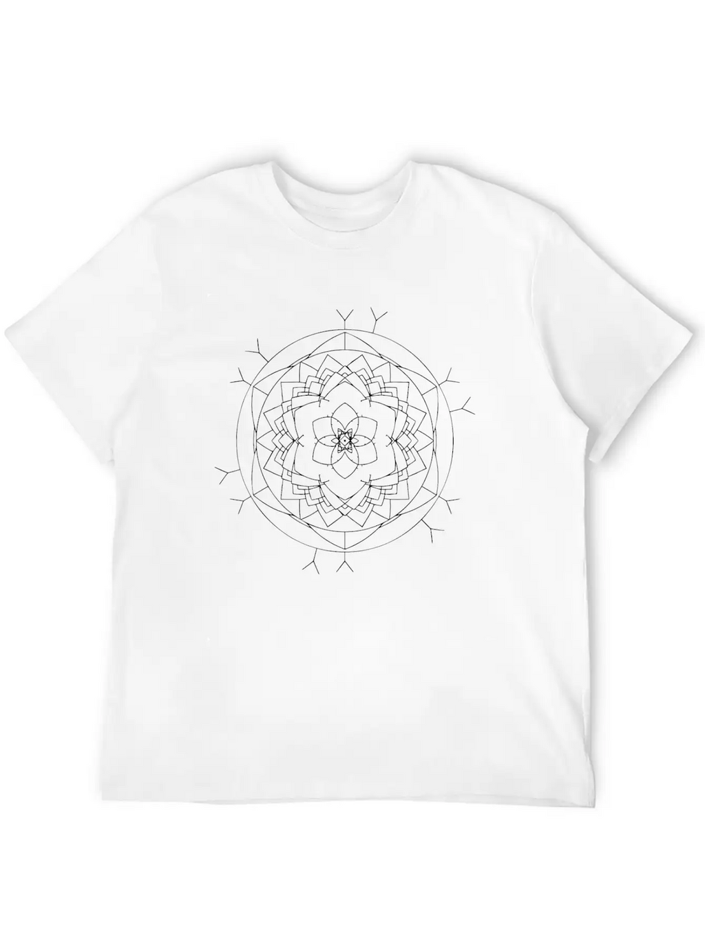 Mandala Oldschool MANDALA Ink Tattoo Newschool Mod Timeless Short Sleeve Tee – Comfy And Minimalist Design