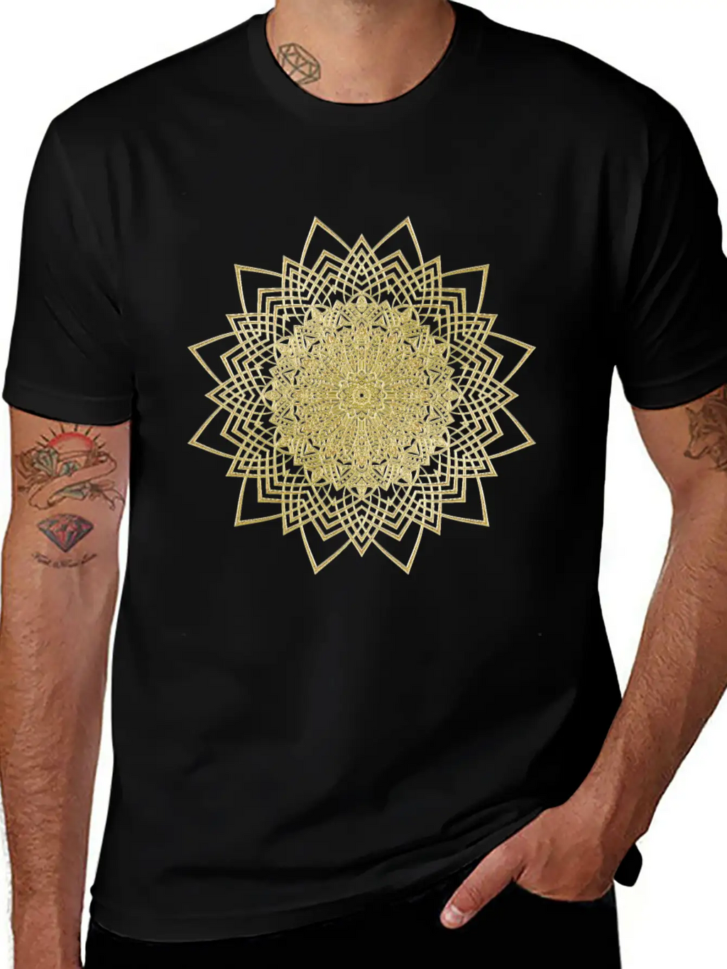 Mandala Relaxed Everyday Tee – Lightweight And Durable Cotton