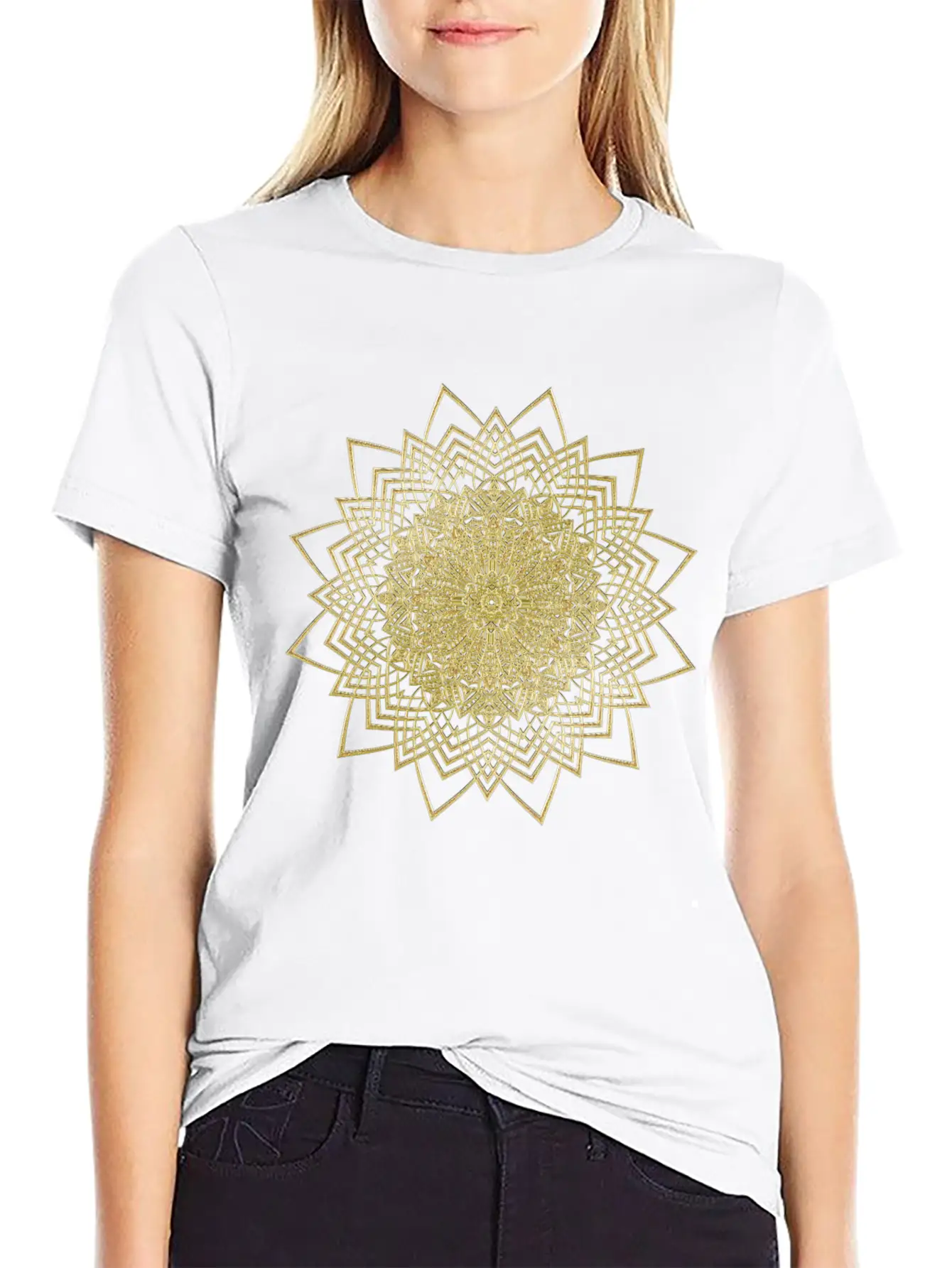 Mandala Relaxed Everyday Tee – Lightweight And Durable Cotton