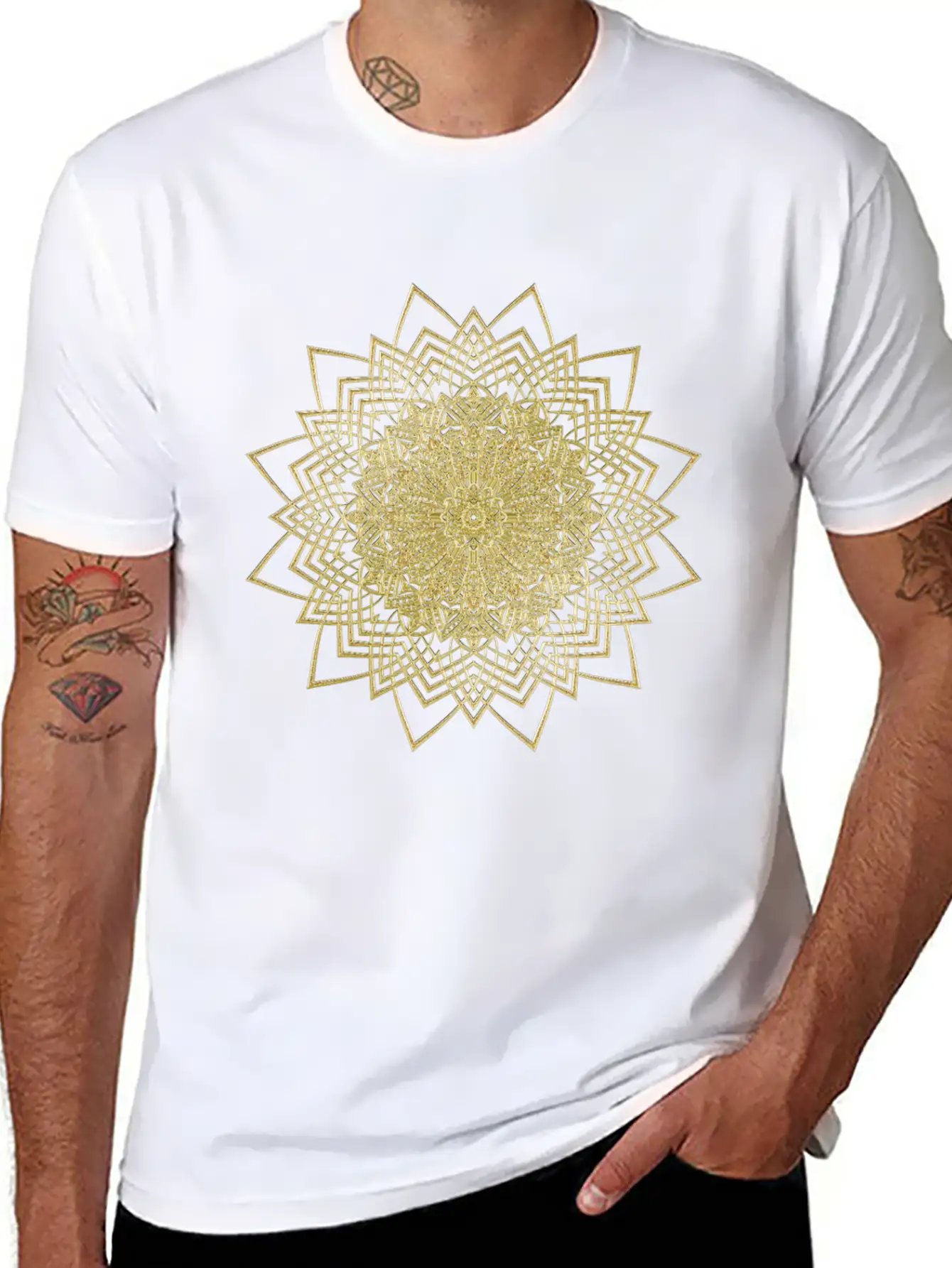 Mandala Relaxed Everyday Tee – Lightweight And Durable Cotton
