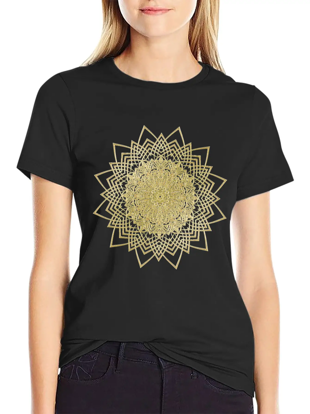 Mandala Relaxed Everyday Tee – Lightweight And Durable Cotton