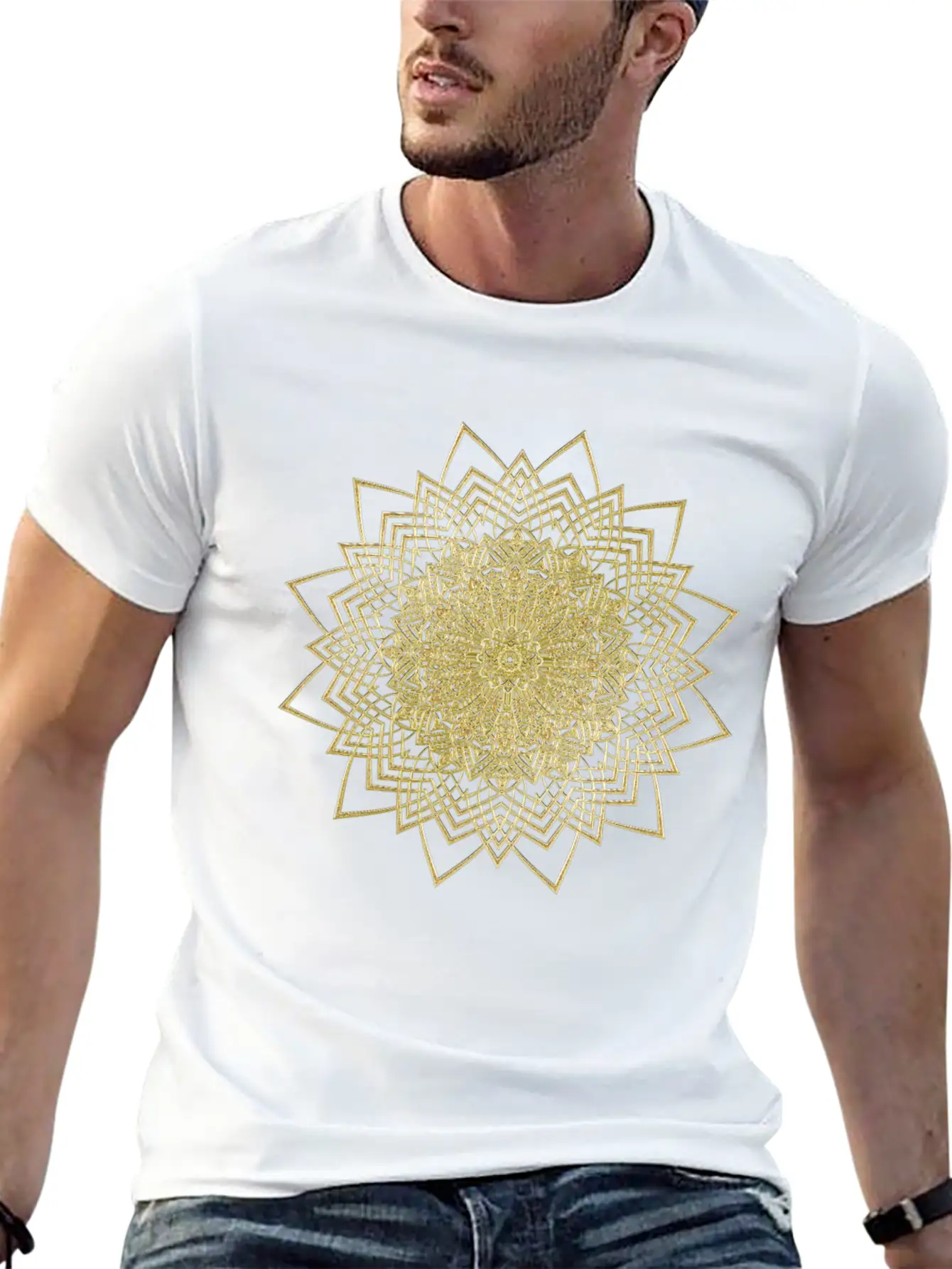 Mandala Relaxed Everyday Tee – Lightweight And Durable Cotton