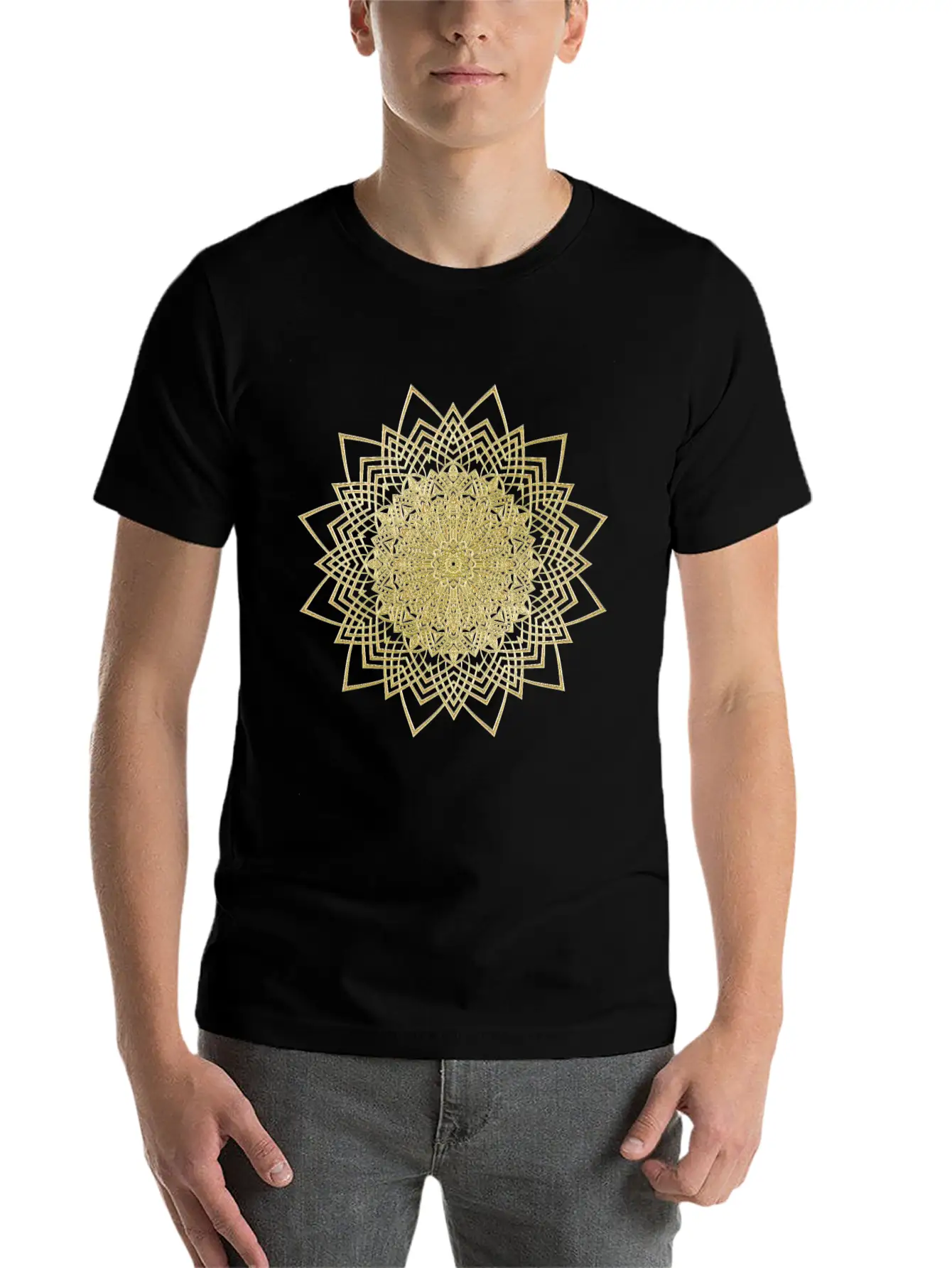 Mandala Relaxed Everyday Tee – Lightweight And Durable Cotton