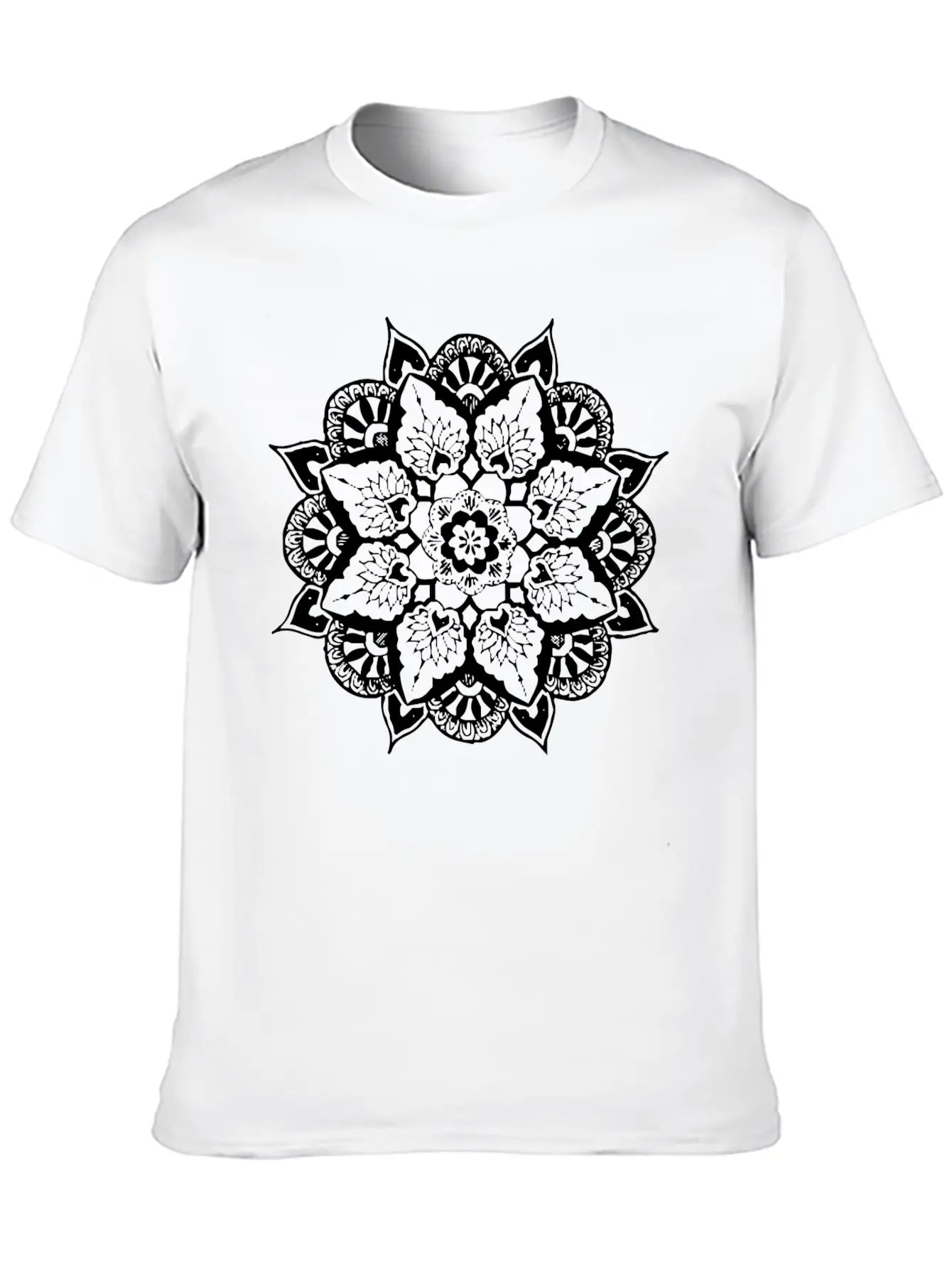 Mandala Timeless Short Sleeve Tee – Comfy And Minimalist Design