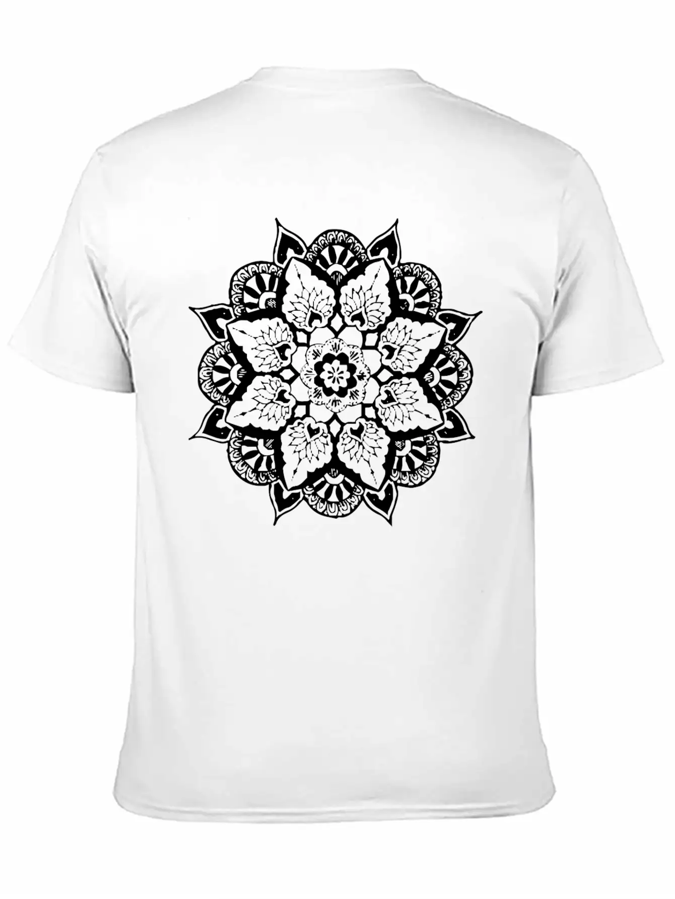 Mandala Timeless Short Sleeve Tee – Comfy And Minimalist Design