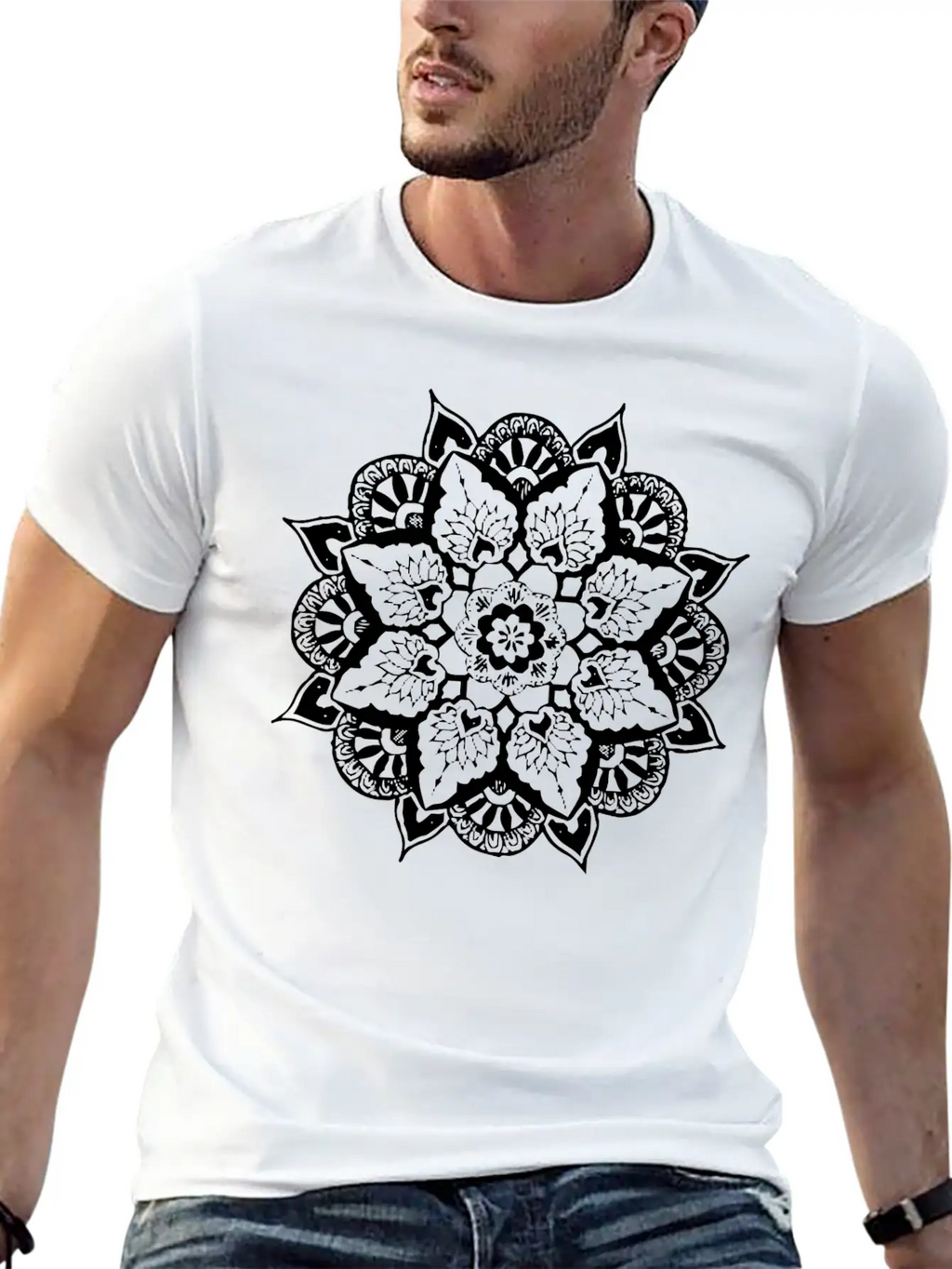Mandala Timeless Short Sleeve Tee – Comfy And Minimalist Design
