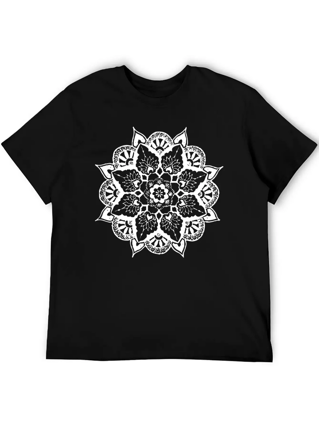 Mandala Timeless Short Sleeve Tee – Comfy And Minimalist Design