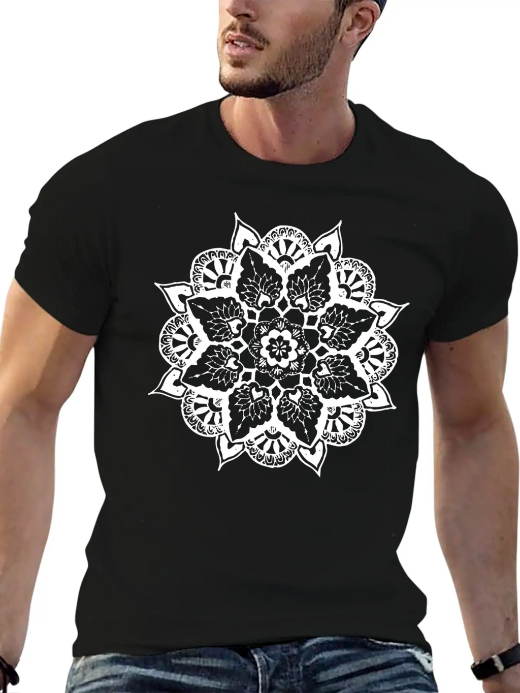 Mandala Timeless Short Sleeve Tee – Comfy And Minimalist Design