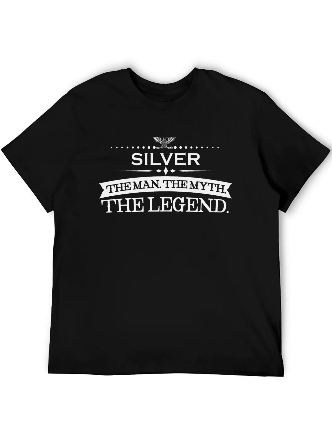 Mann Mythos Legende Geschenk Silver Relaxed Everyday Tee – Lightweight And Durable Cotton