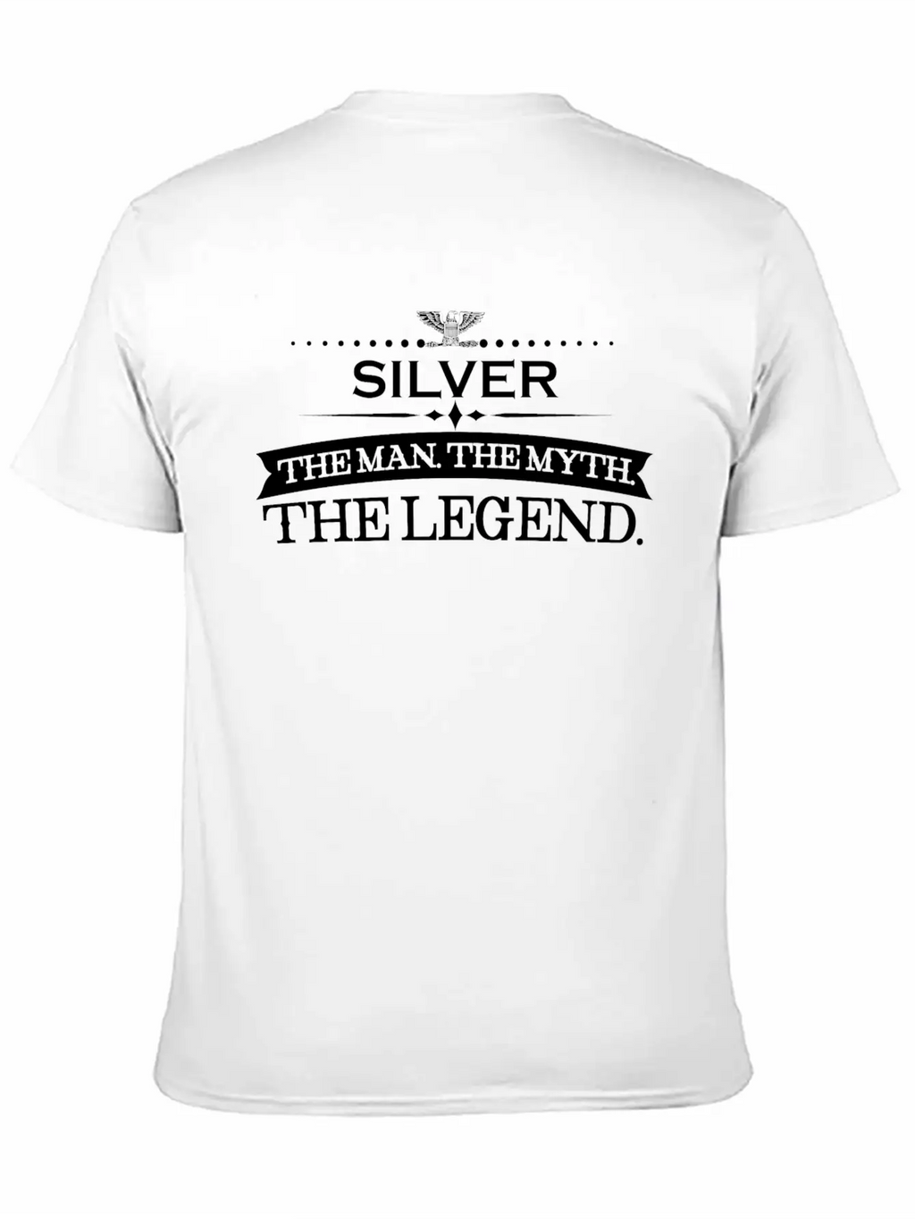 Mann Mythos Legende Geschenk Silver Relaxed Everyday Tee – Lightweight And Durable Cotton