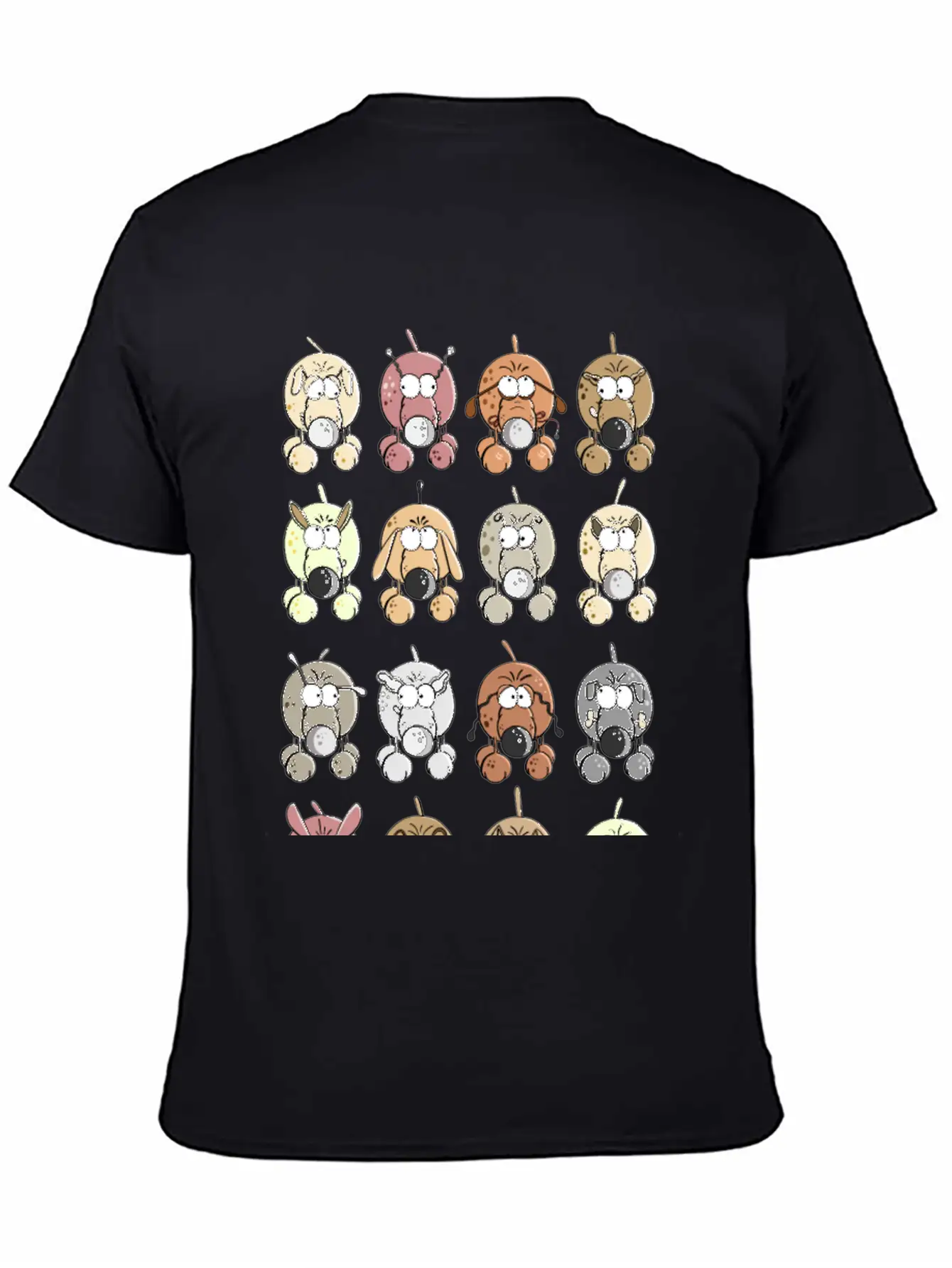 Many Dogs Modern Fit Casual T-Shirt – Clean And Versatile Design