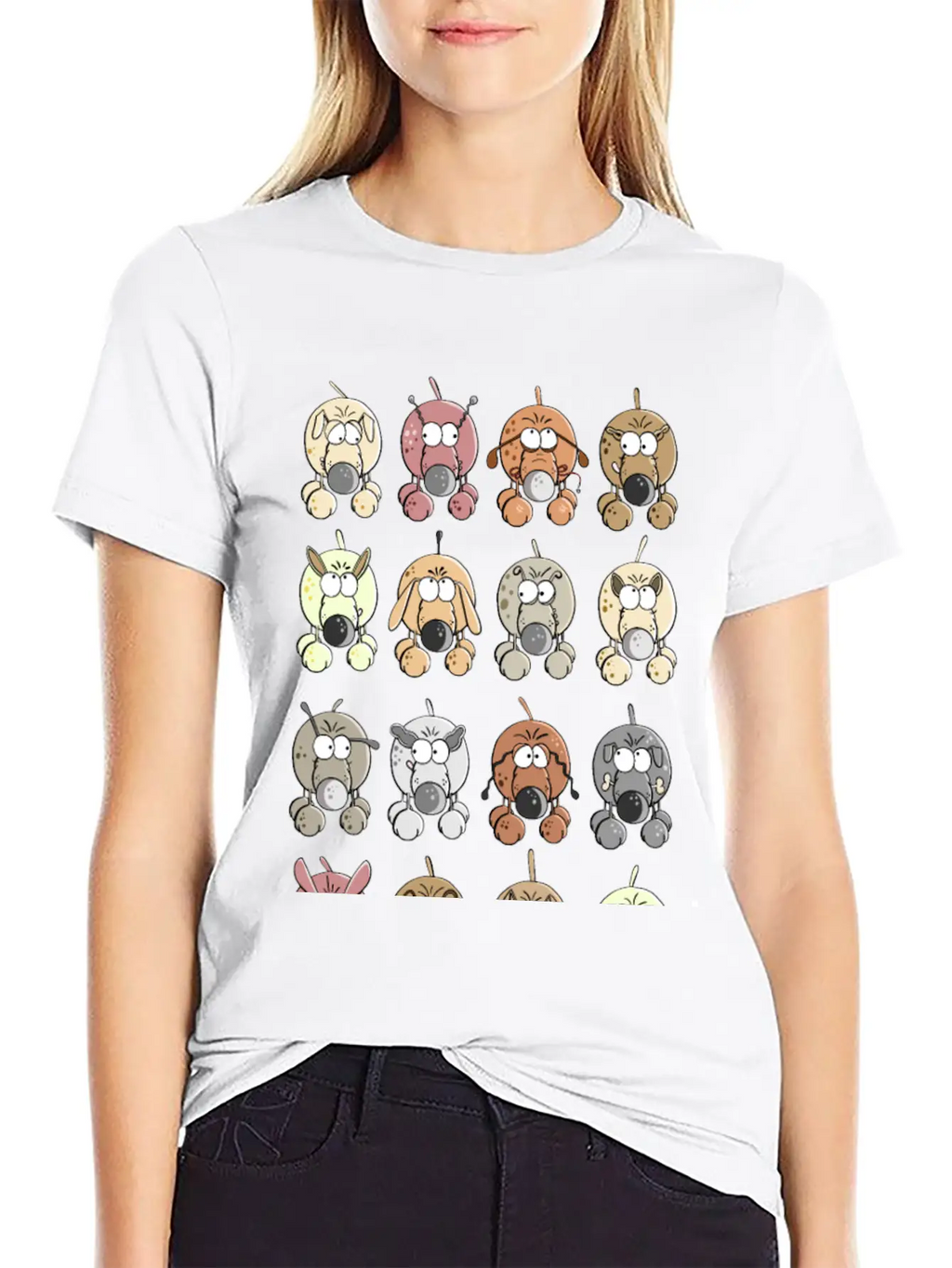 Many Dogs Modern Fit Casual T-Shirt – Clean And Versatile Design