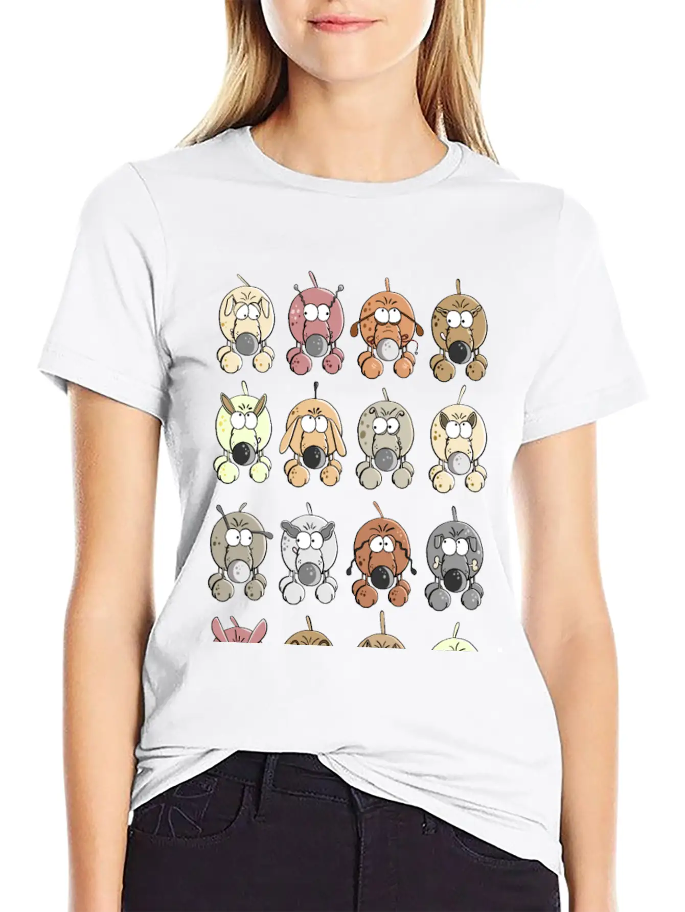 Many Dogs Modern Fit Casual T-Shirt – Clean And Versatile Design
