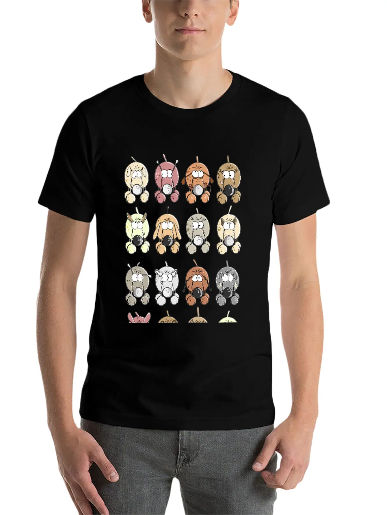 Many Dogs Modern Fit Casual T-Shirt – Clean And Versatile Design
