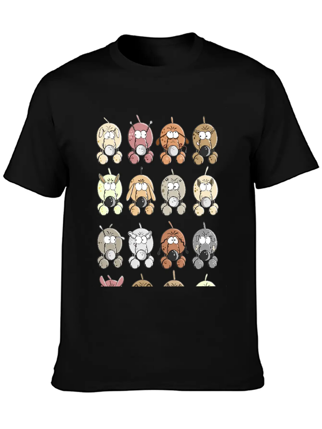 Many Dogs Modern Fit Casual T-Shirt – Clean And Versatile Design